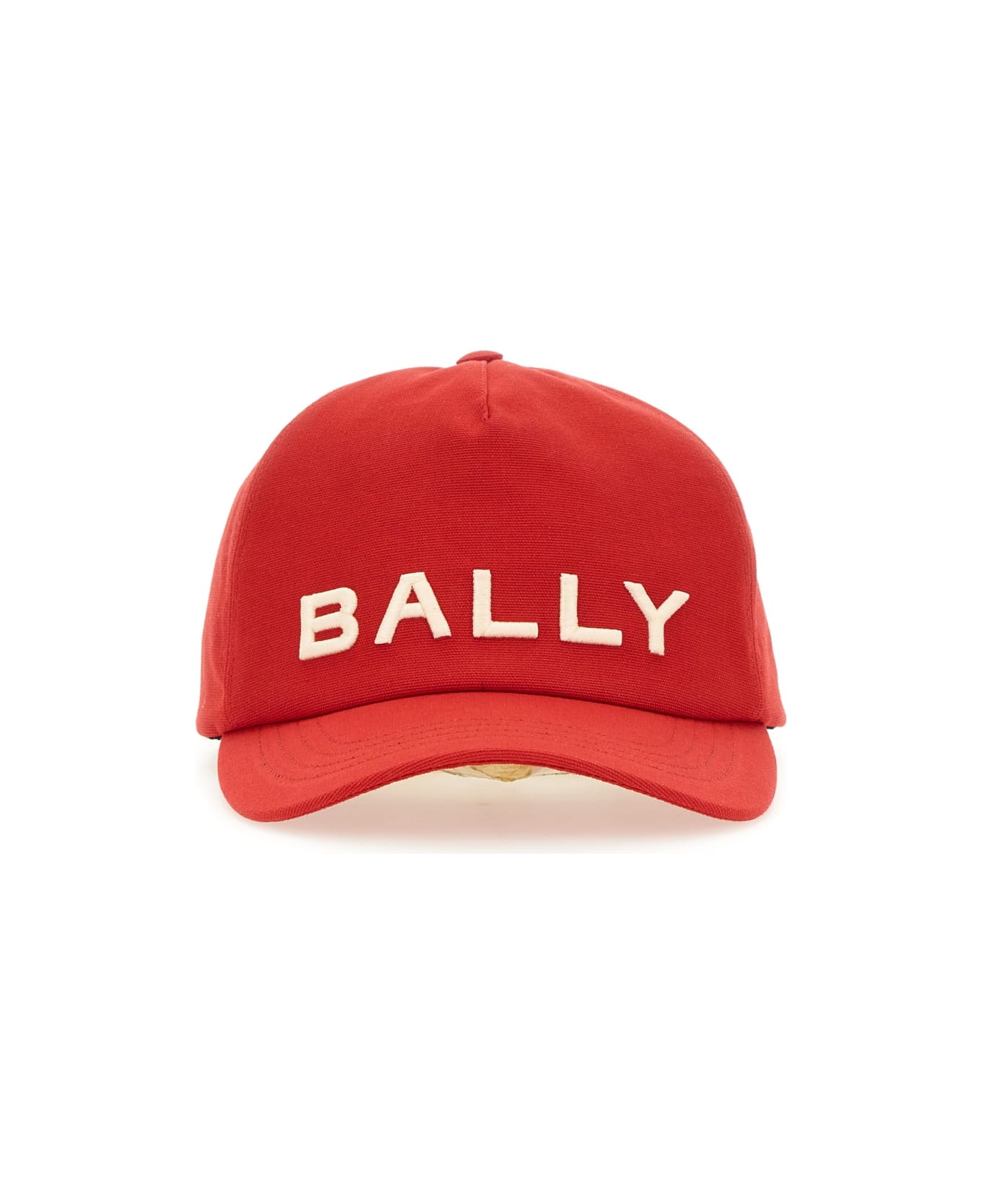 Bally Dpp-baseball Cap With Logo - Red