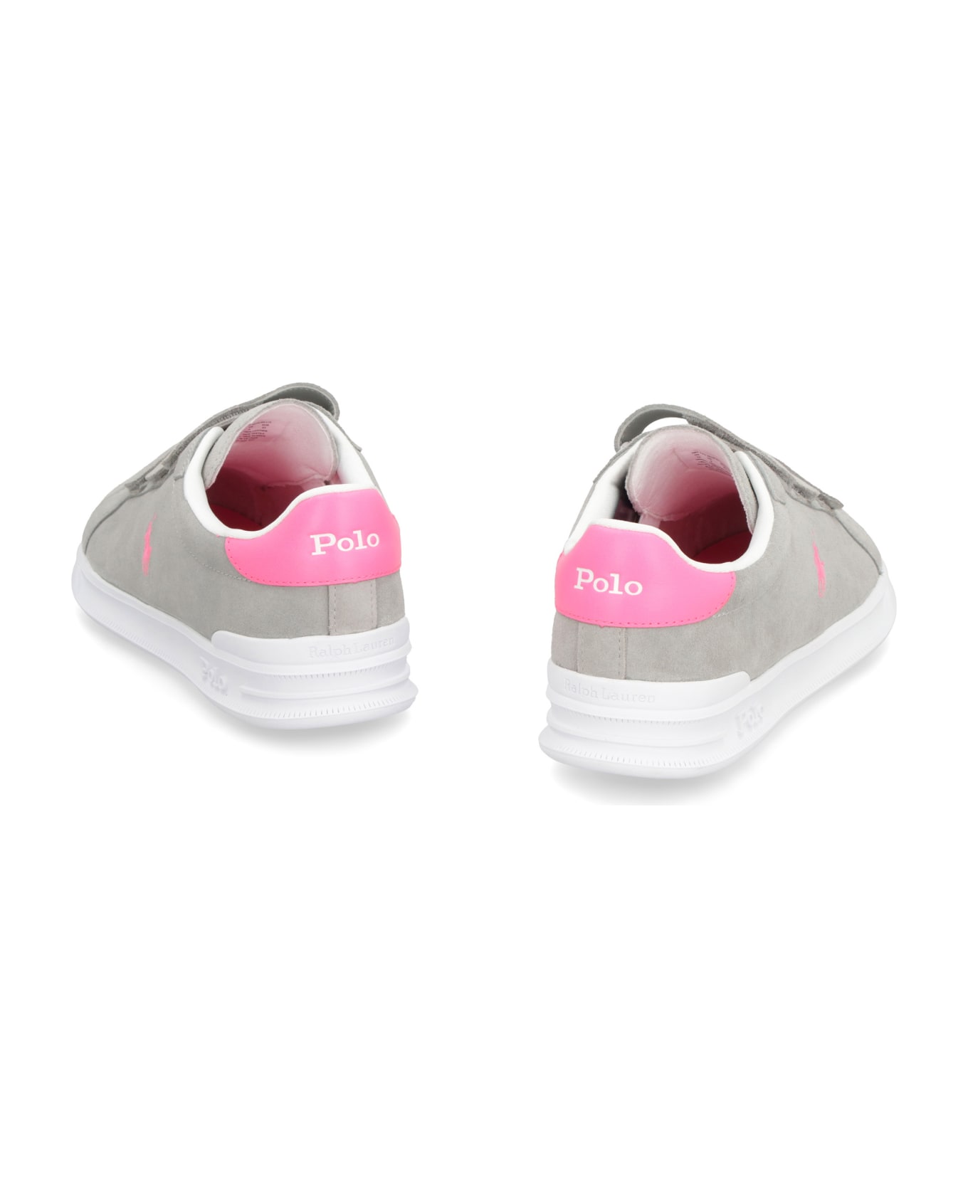 Polo Ralph Lauren Suede Low-top Sneakers - grey