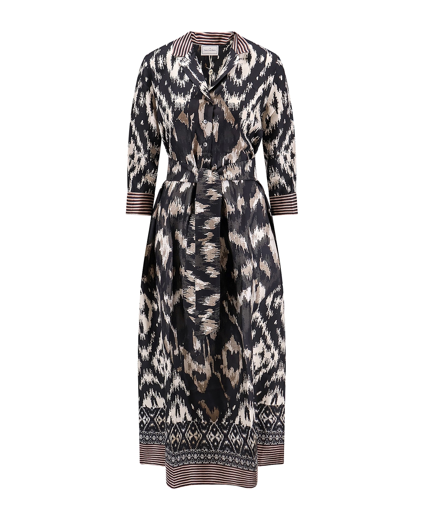 Pierre-Louis Mascia Silk Long Dress - MultiColour