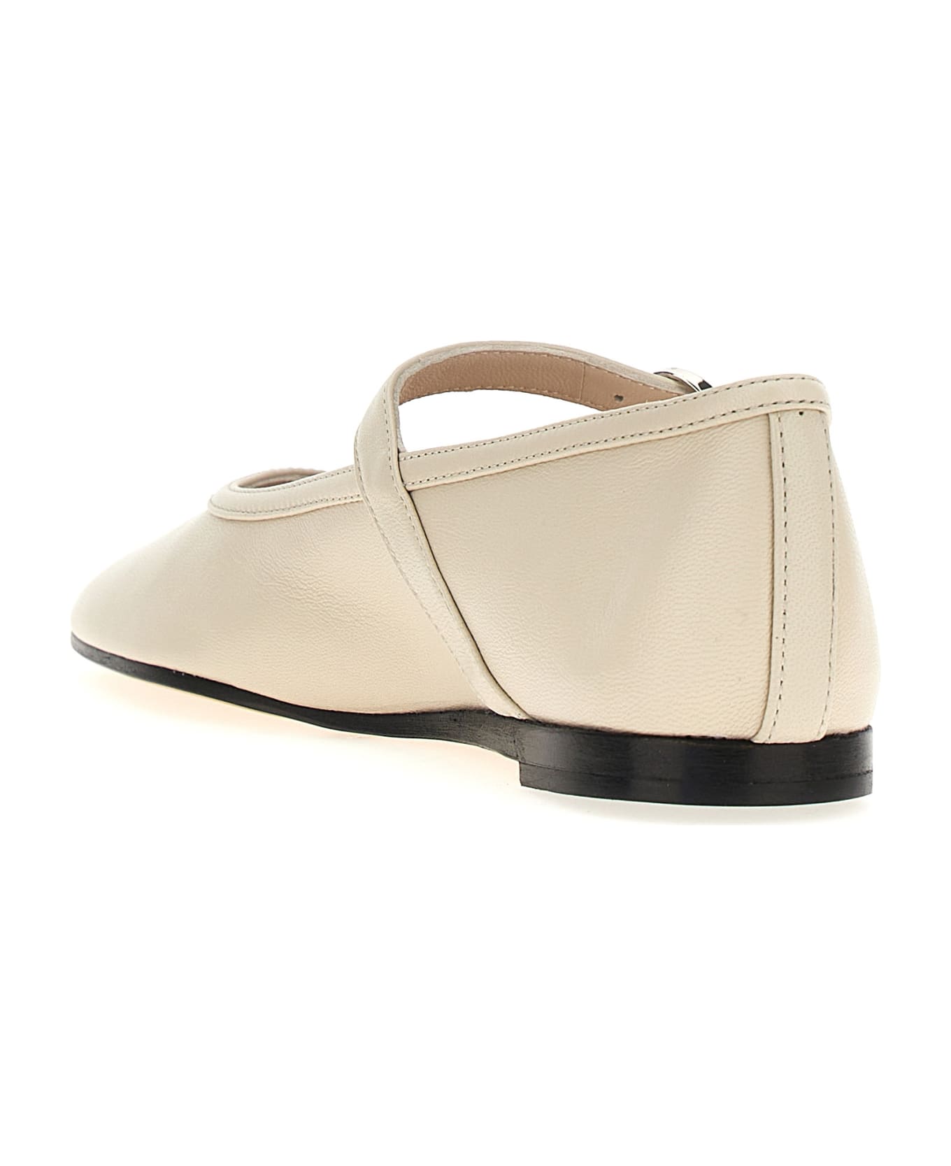 Le Monde Beryl 'mary Jane' Ballet Flats - Beige