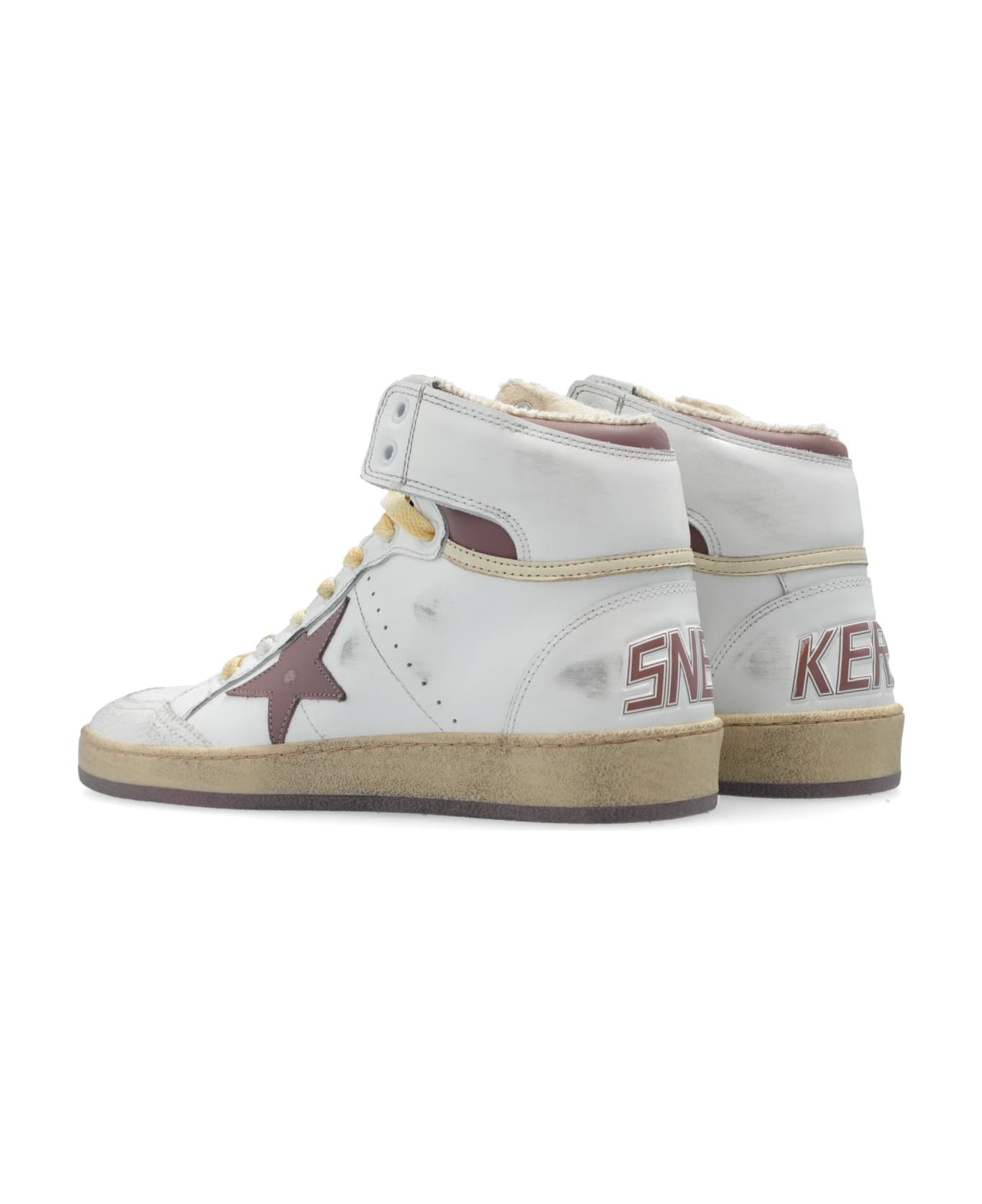 Golden Goose Sneakers Sky Star - WHITE/PINK/BEIGE