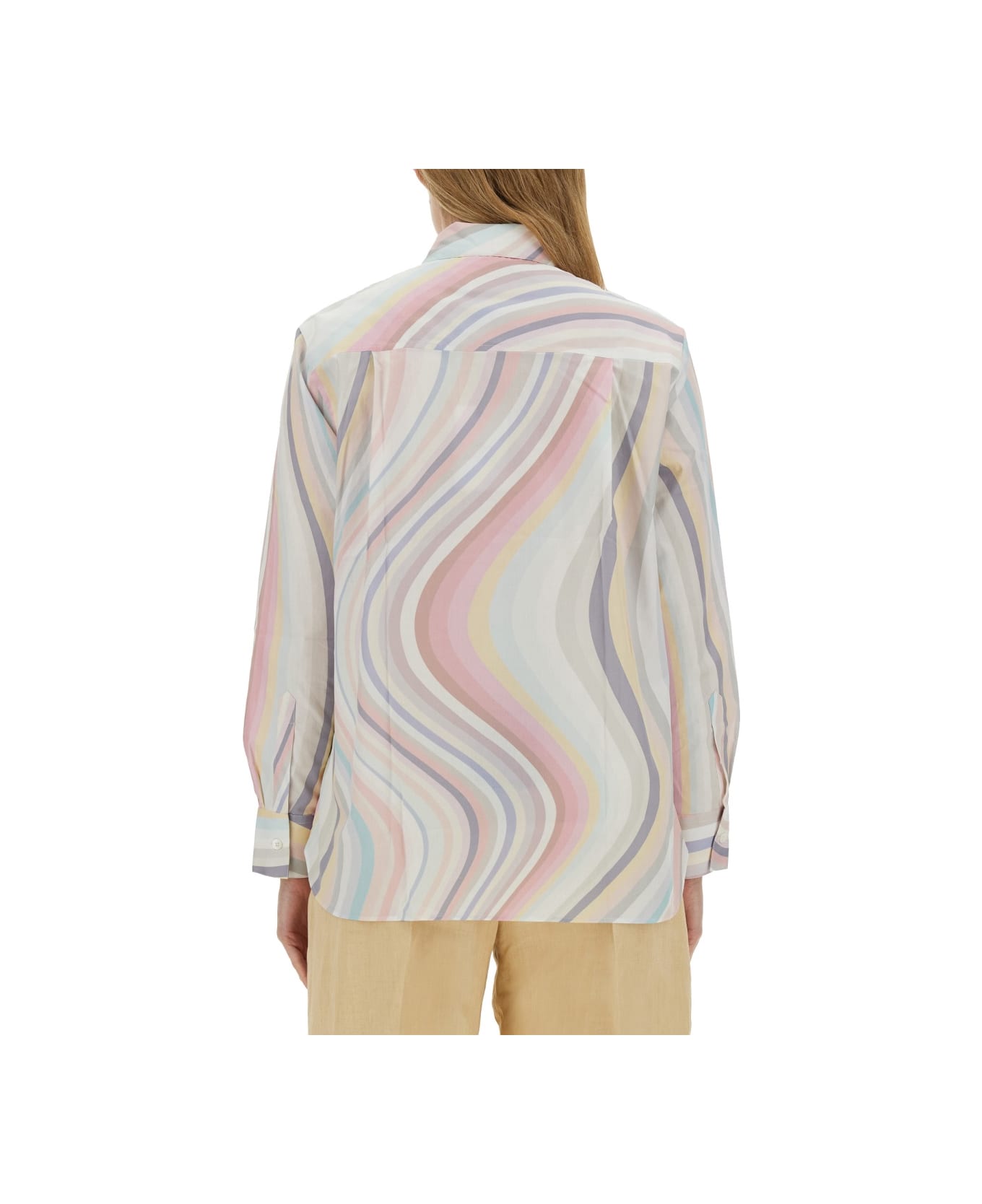PS by Paul Smith "faded Swirl" Shirt - MULTICOLOUR