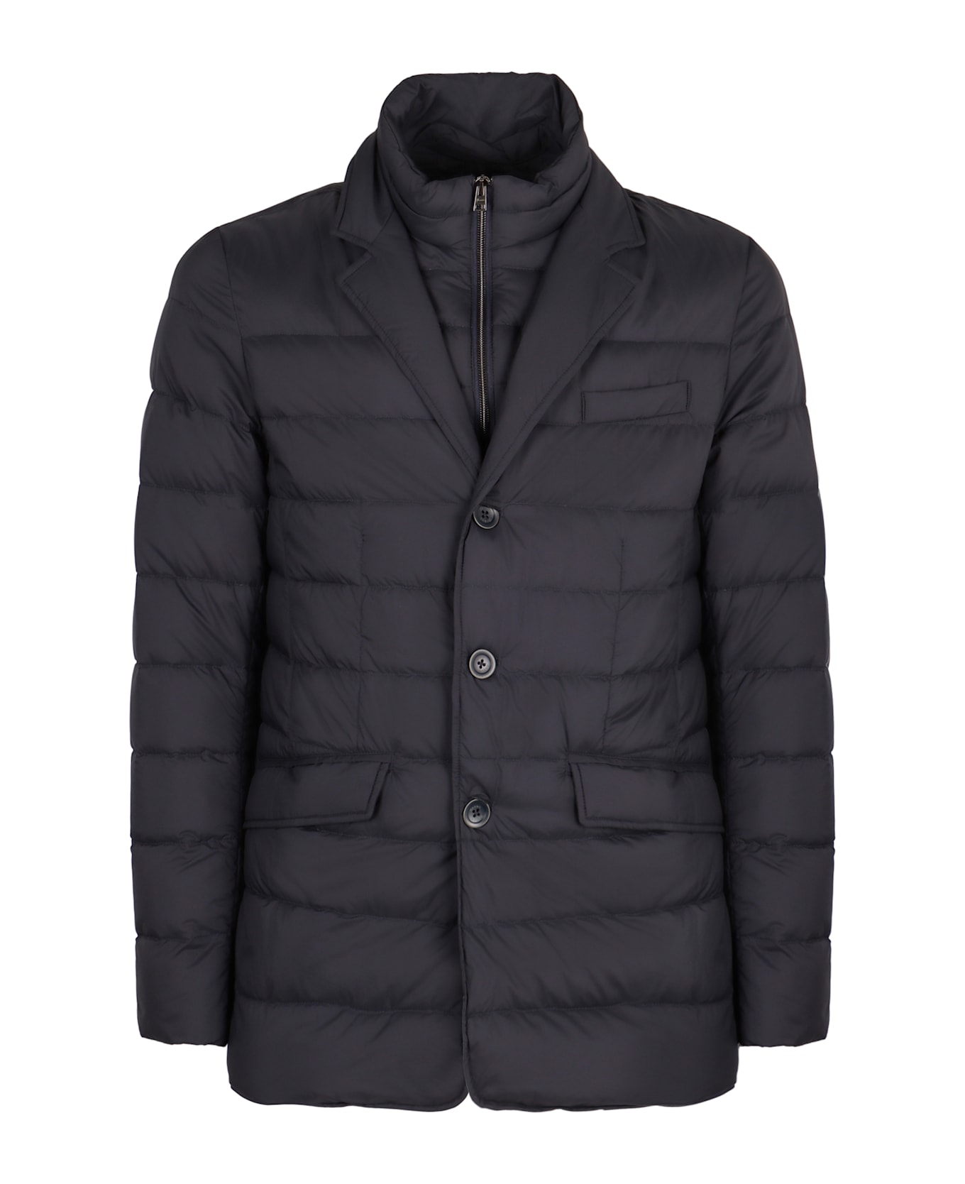 Herno Nylon Padded Jacket - New Blu