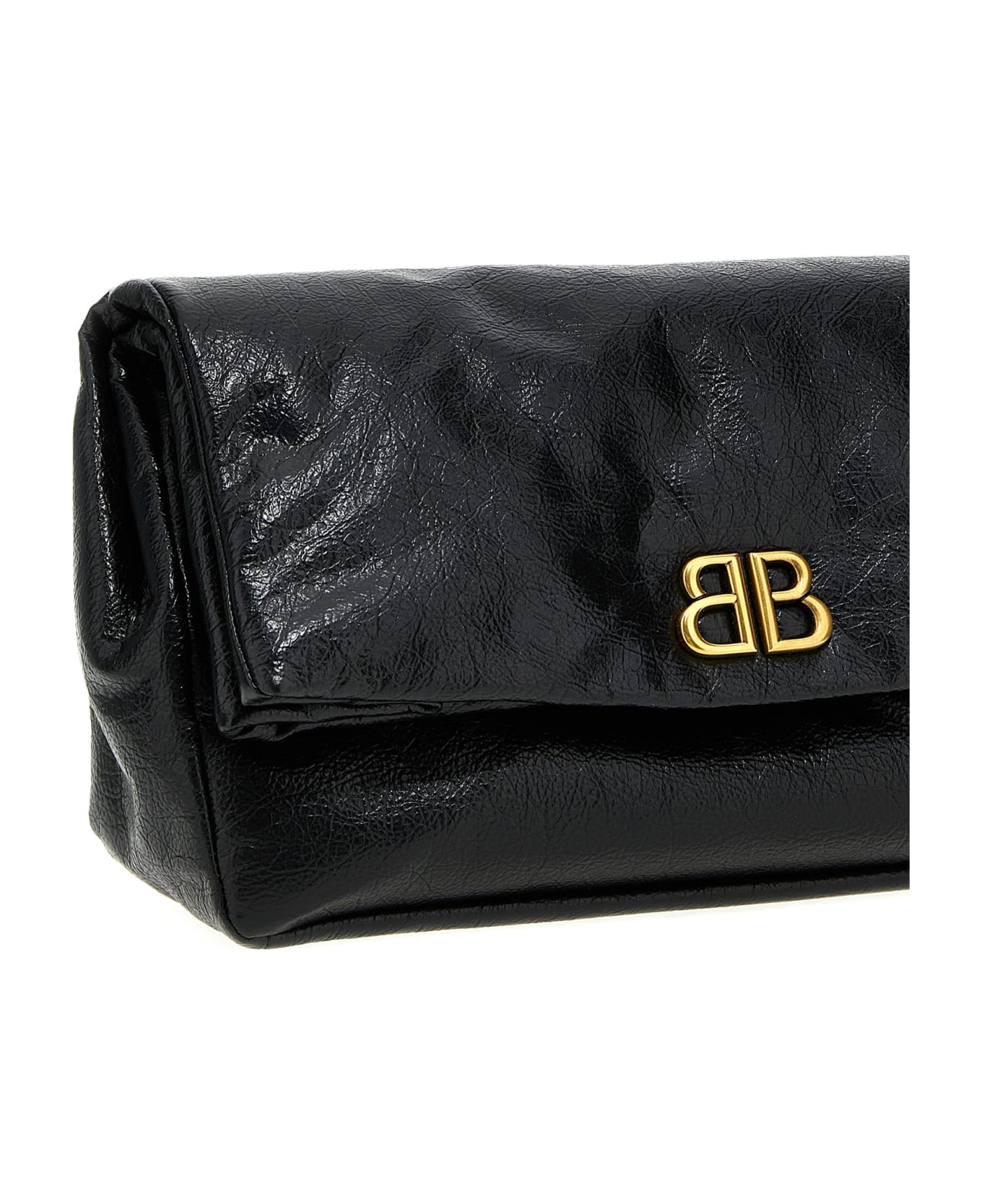 Balenciaga 'monaco' Clutch - Black