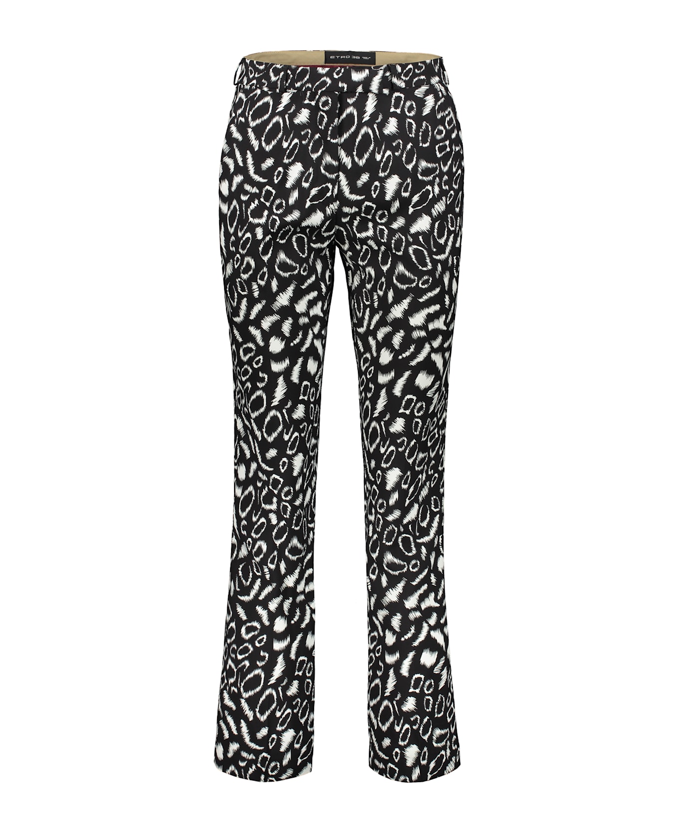 Etro Viscose Trousers - black
