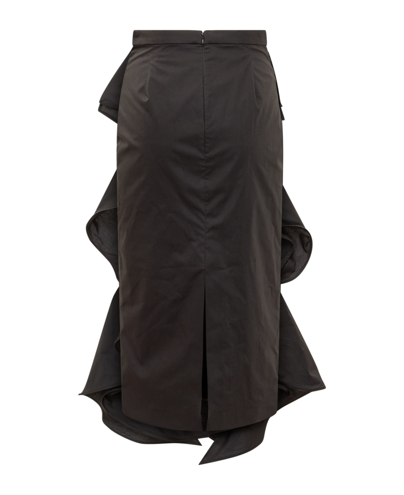 Rochas Long Skirt - BLACK スカート