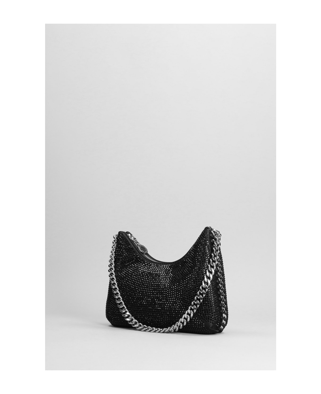 Stella McCartney Shoulder Bag In Black Polyester - black
