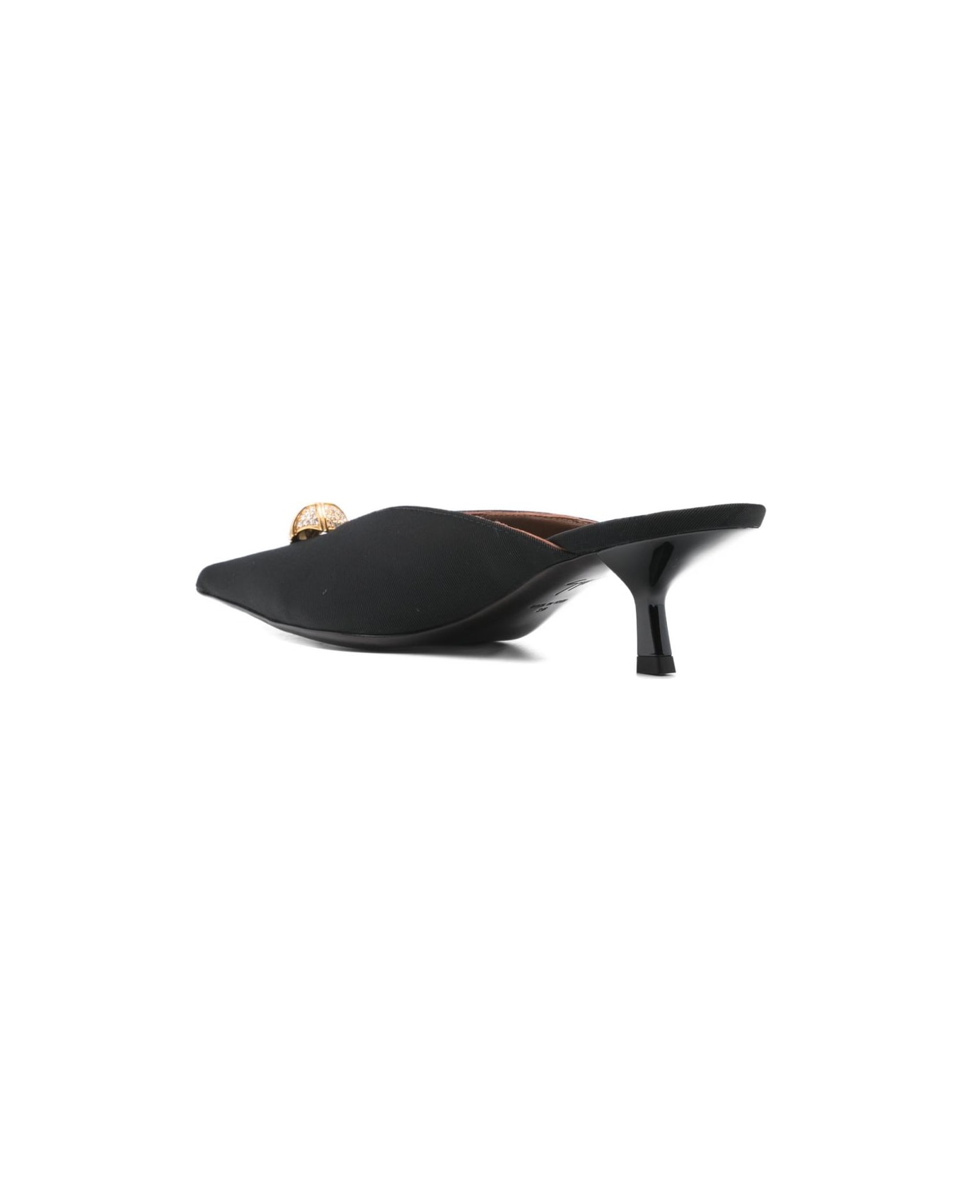 Giuseppe Zanotti Carole Leather Mules - Black