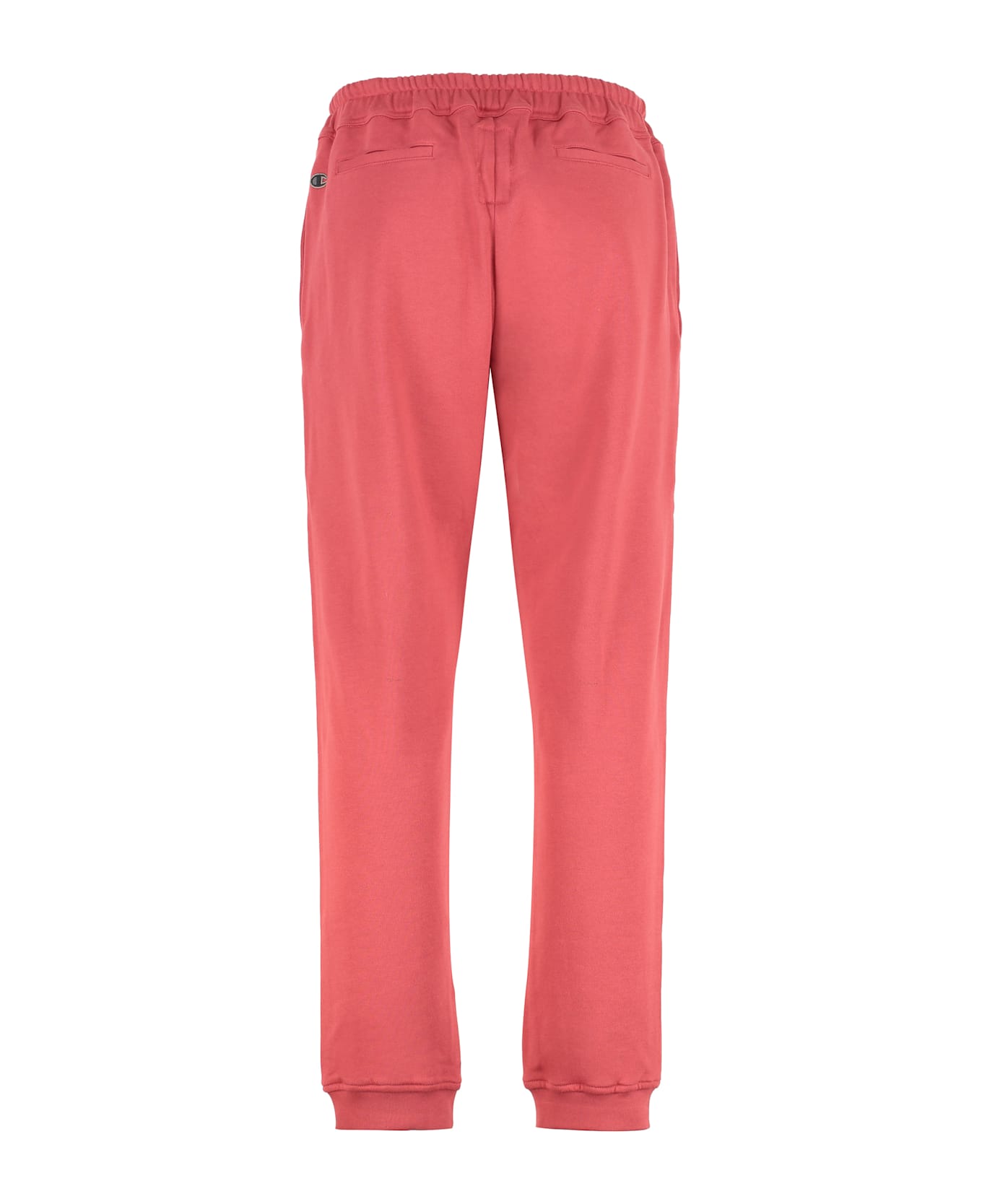 Rick Owens X Champion - Cotton Sweatpants - red