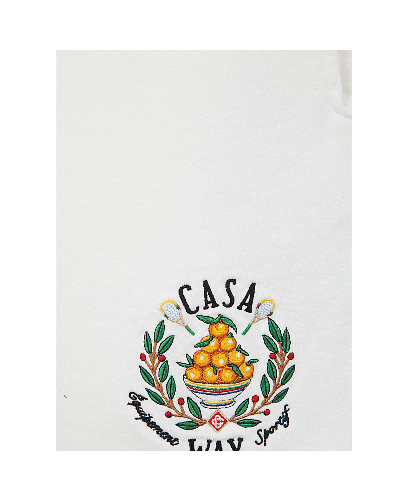 Casablanca Casa Way Embroidered Sweatshort - Casa Way
