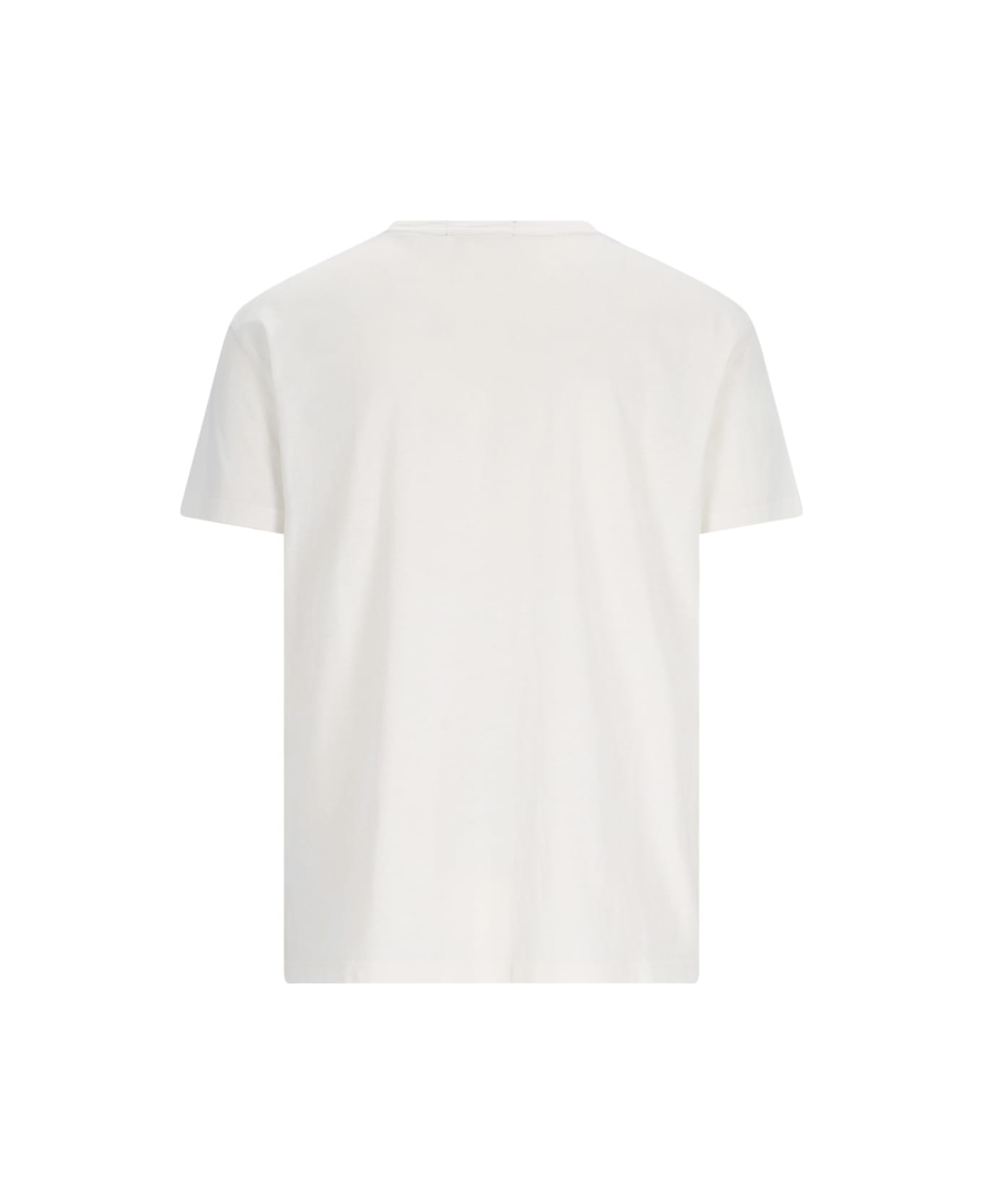 Ralph Lauren Logo T-shirt - WHITE