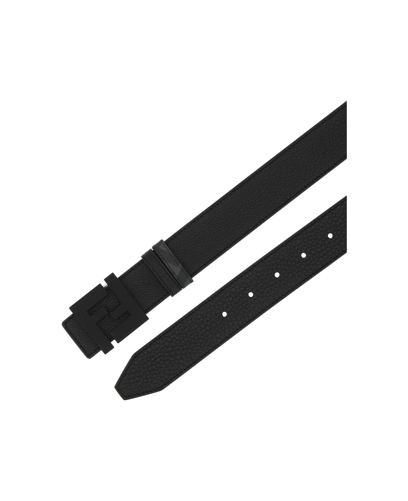 Fendi Calfskin Belt - Black