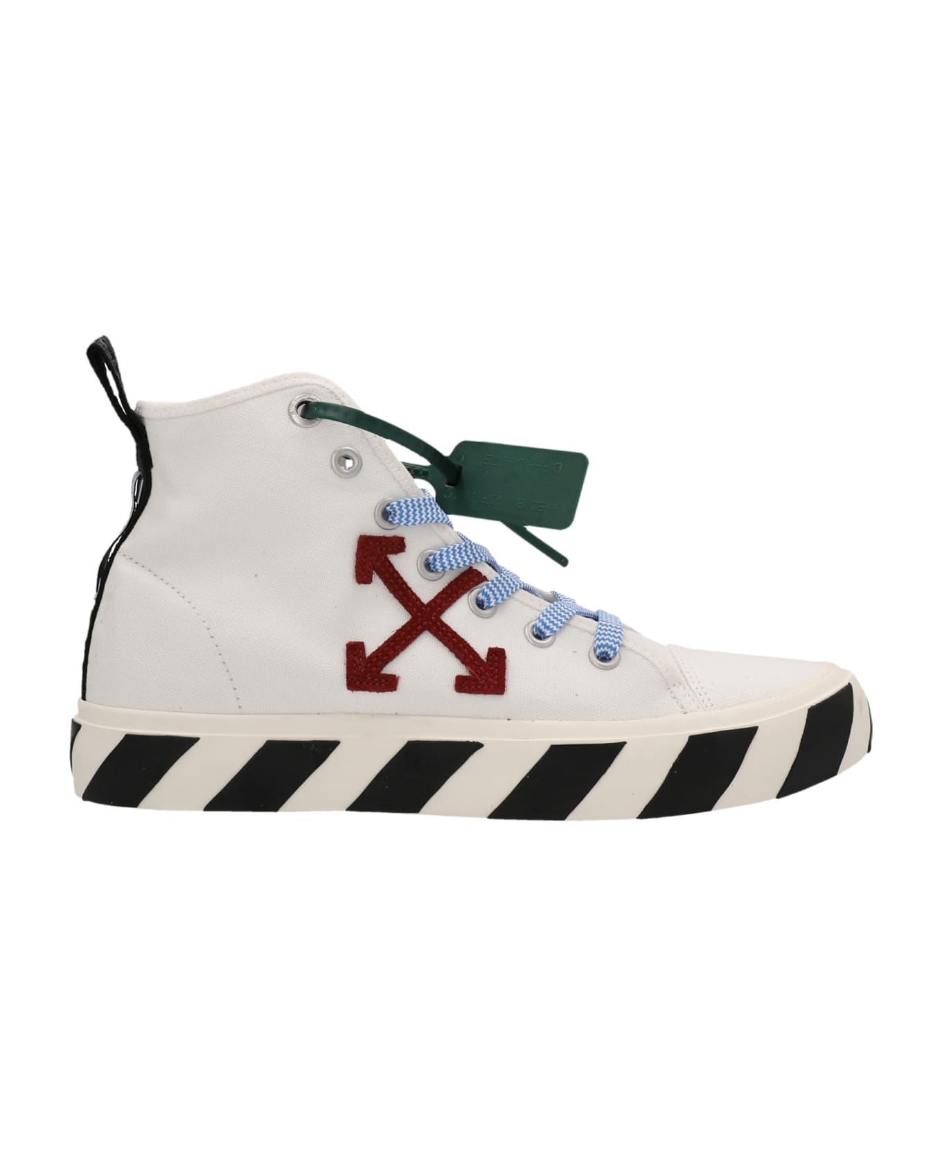 Off-White 'mid Top Vulcanized  Sneakers - White