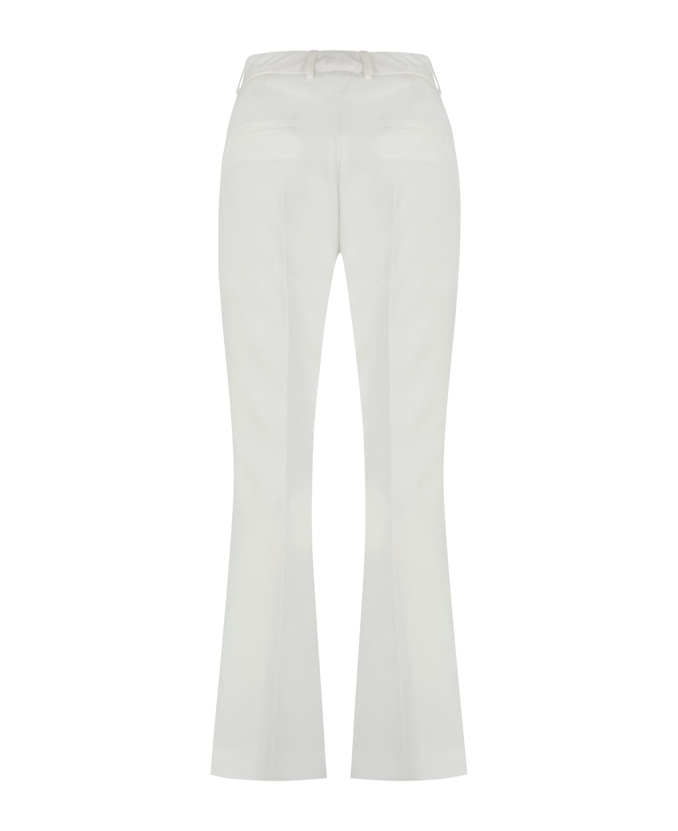 PT Torino Stretch Cotton Trousers - White