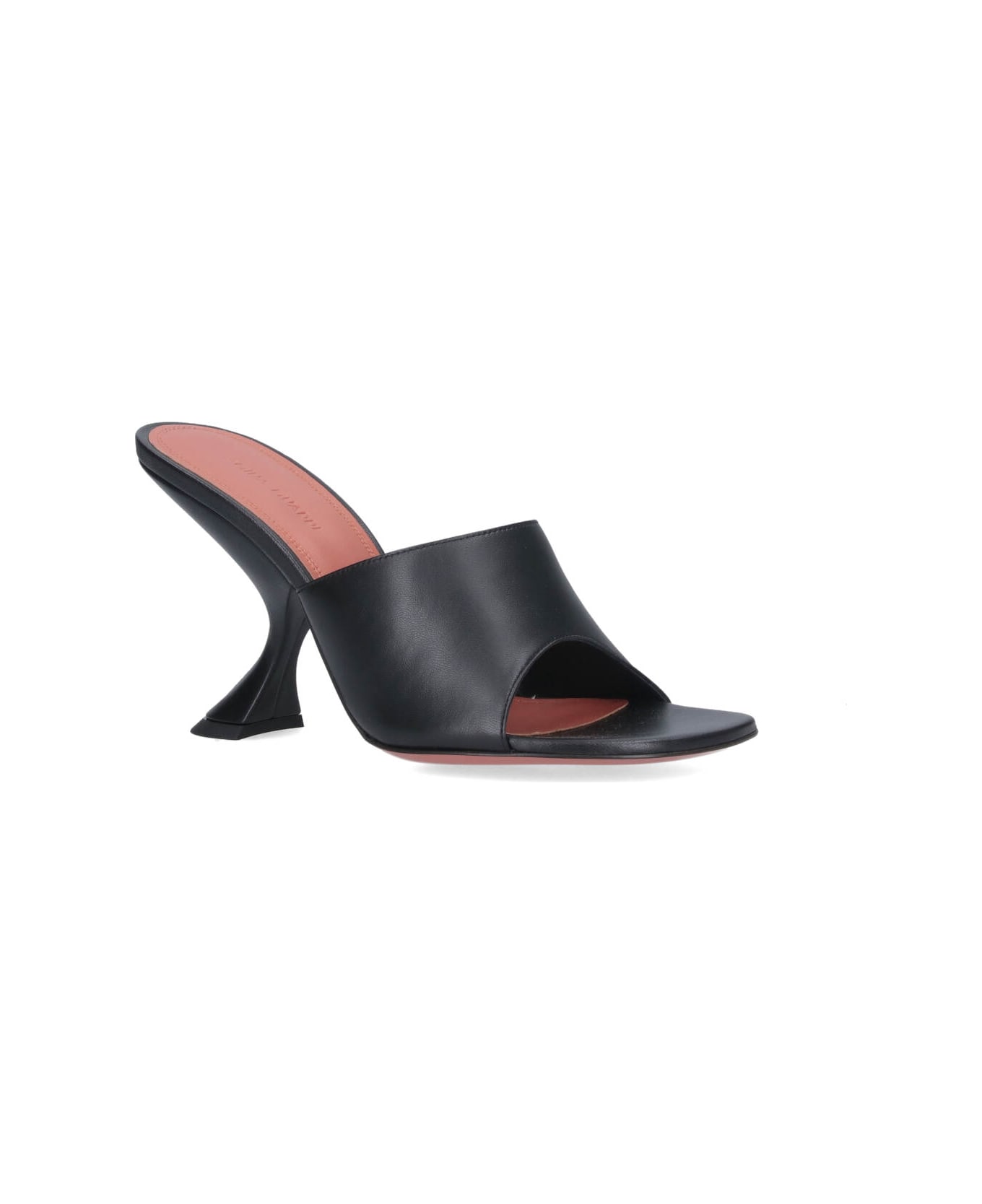 Amina Muaddi 
lupita Slipper
 Sandals - Black  