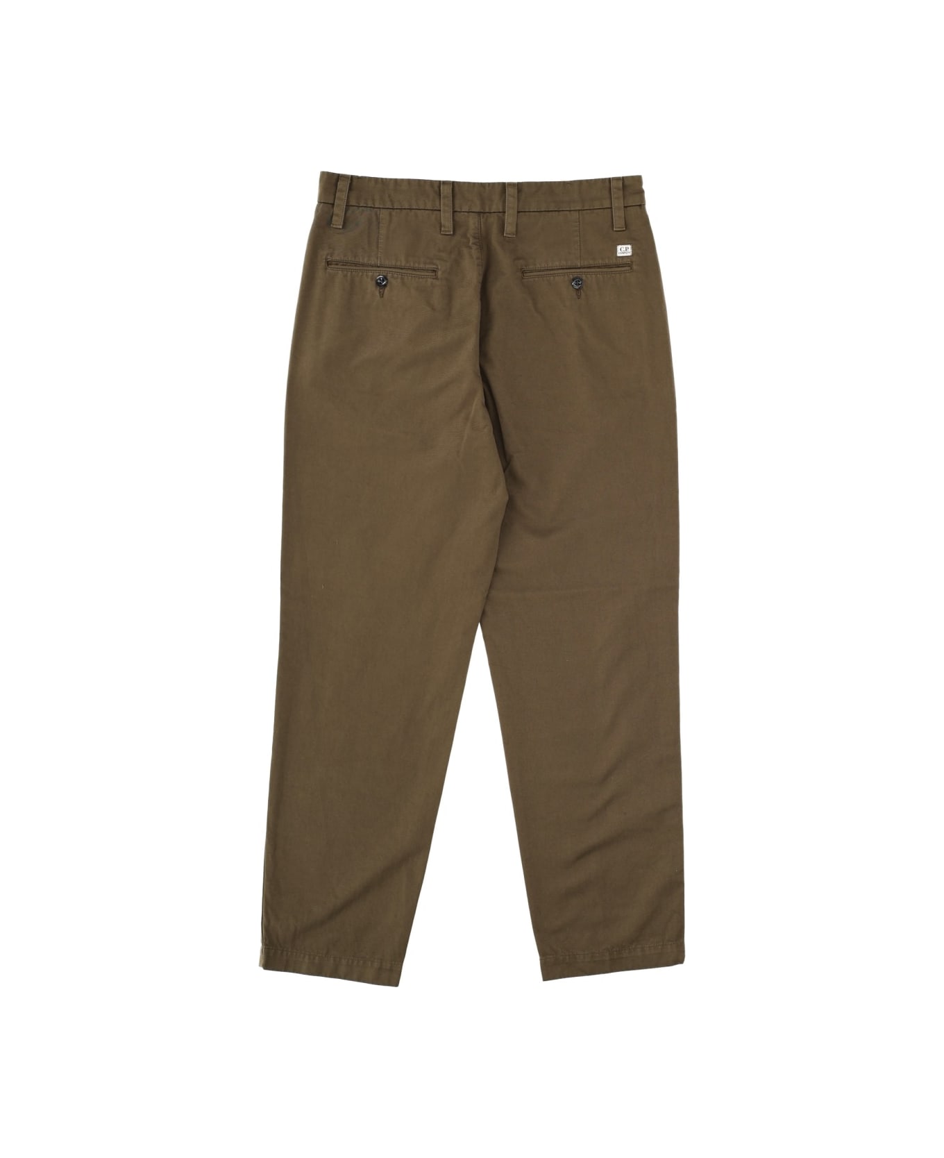 C.P. Company Chino Pants - MILITARY GREEN