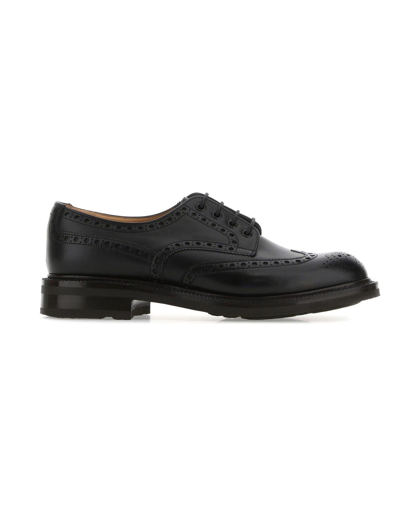 Church's Black Leather Horsham Lace-up Shoes - BLACK