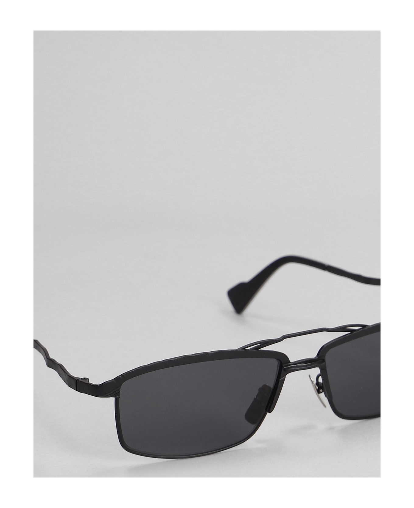 Kuboraum H57 Sunglasses In Silver Metal Alloy - silver
