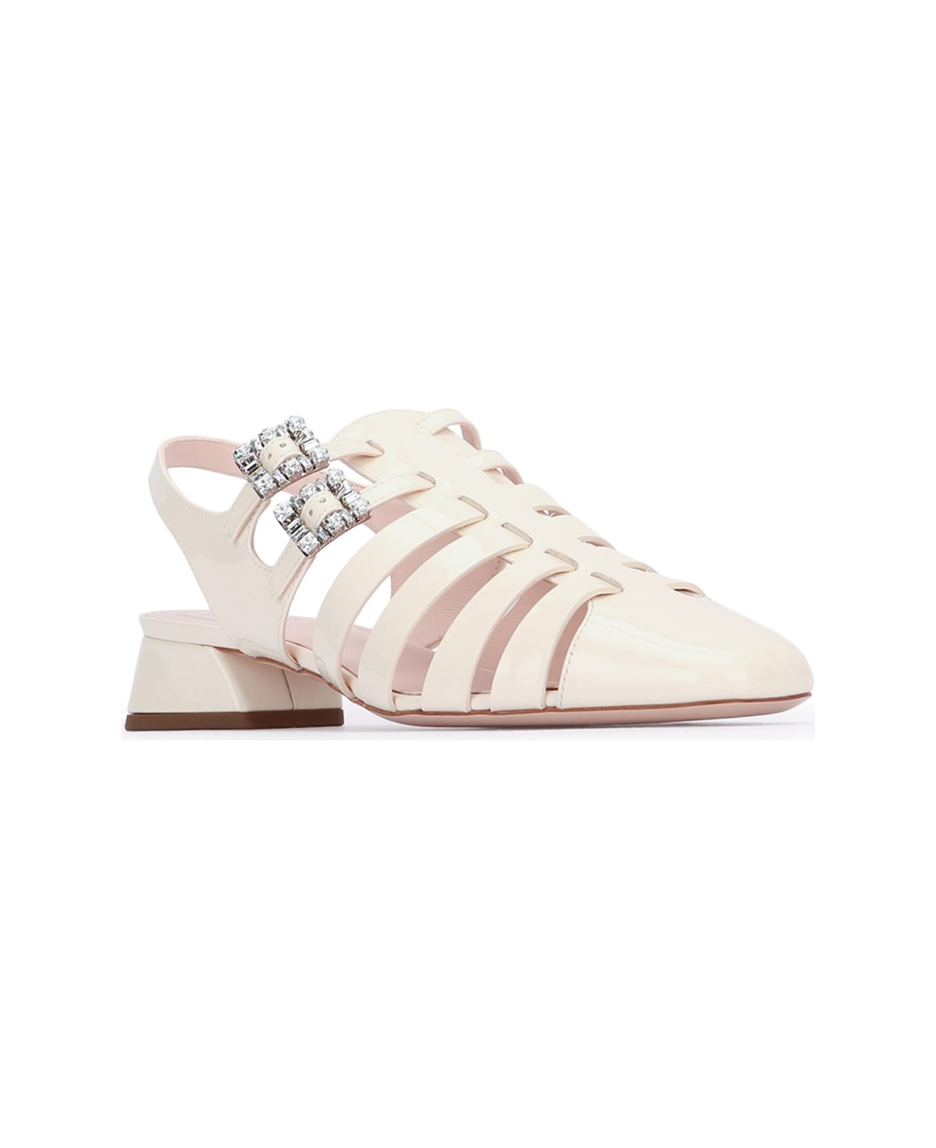 Roger Vivier Mini Tres Vivier Strappy Bal 25 - CIRE