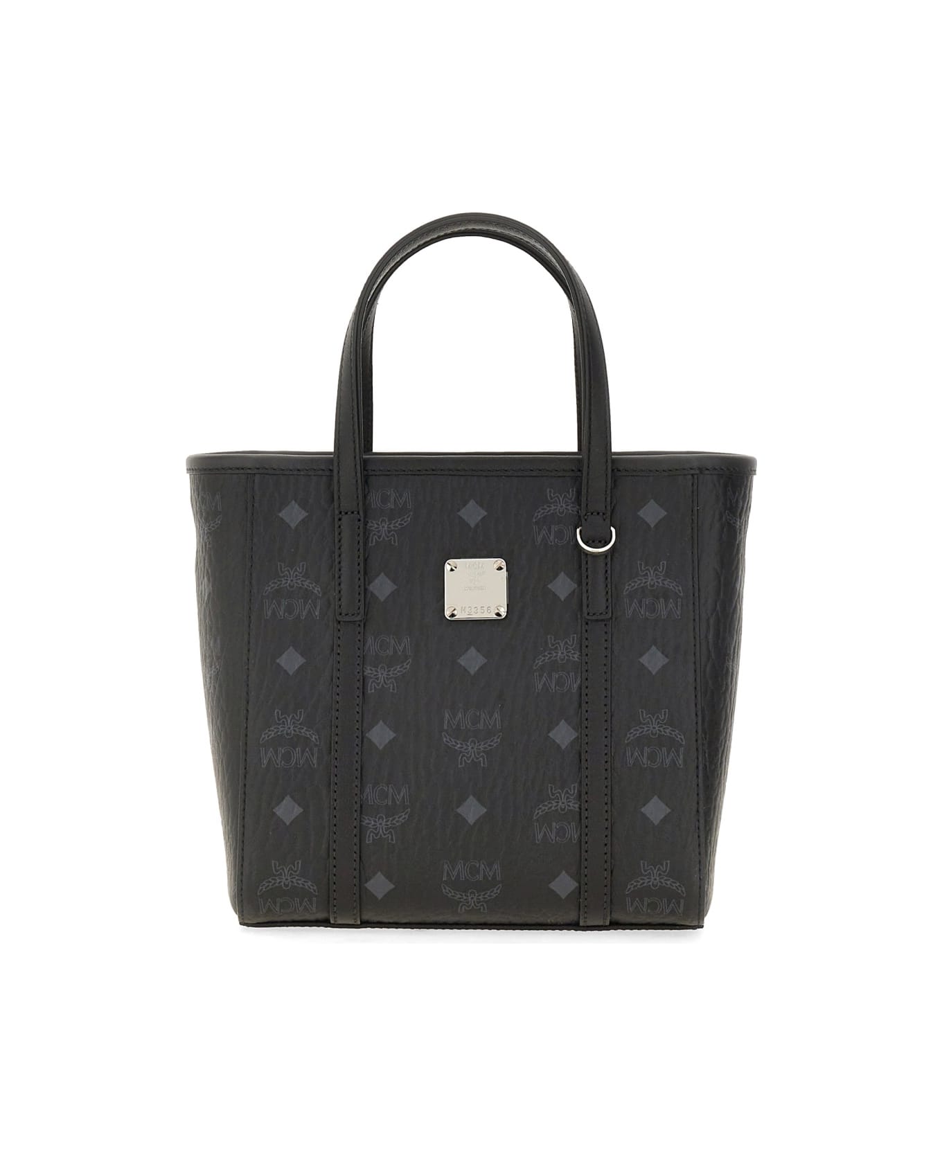 MCM "toni" Mini Shopper Bag - BLACK