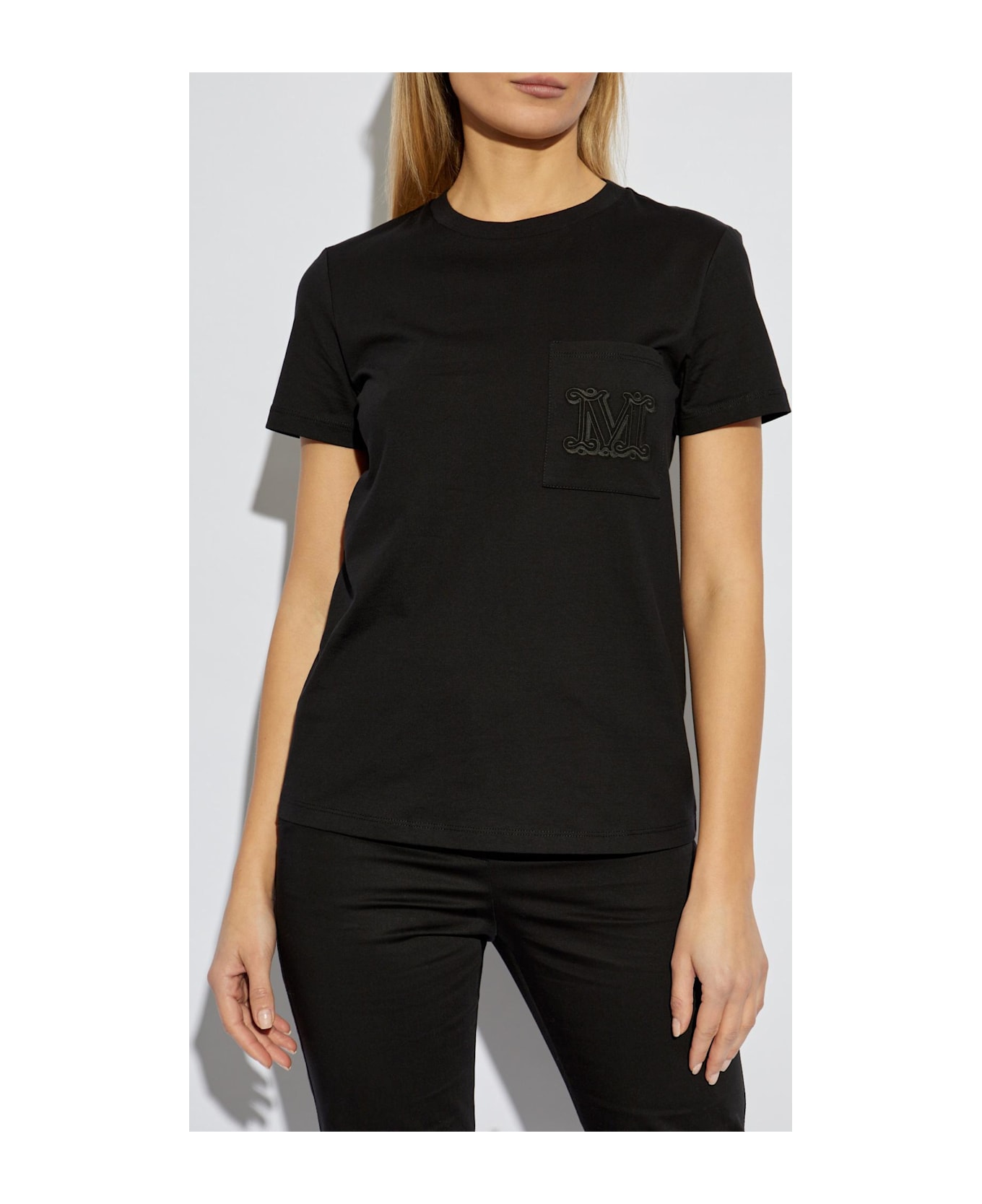 Max Mara T-shirt Papaia - Black