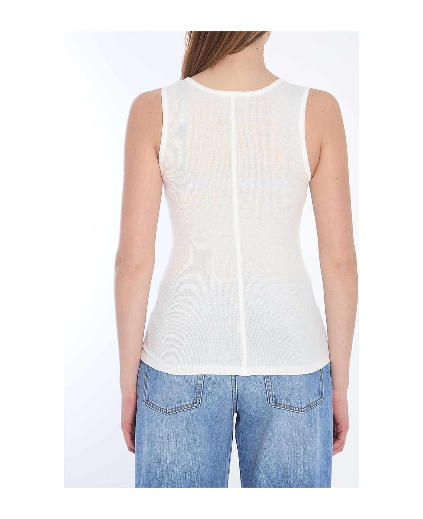 The Row Mansel Tank Top - WHITE