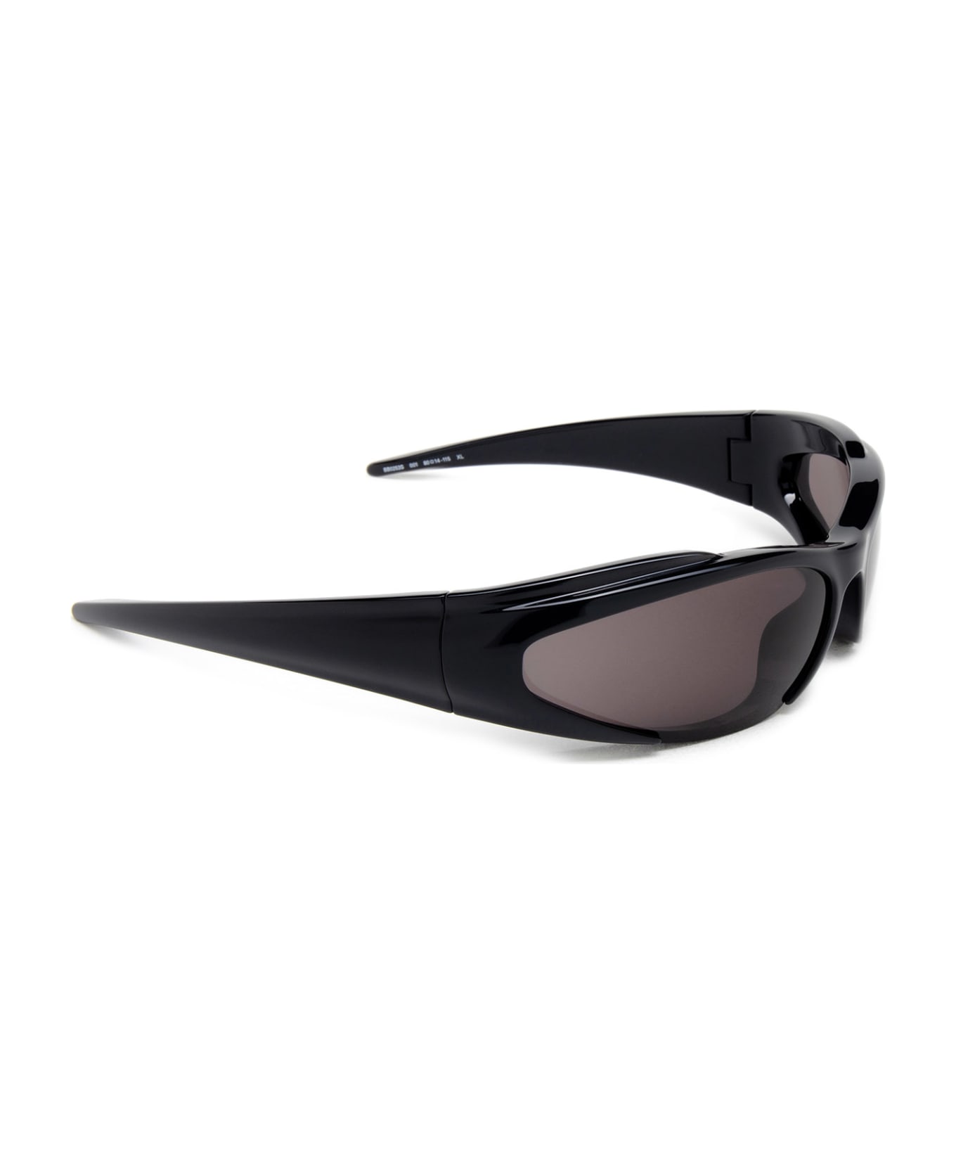 Balenciaga Eyewear Bb0253s Sunglasses - 001 BLACK BLACK GREY