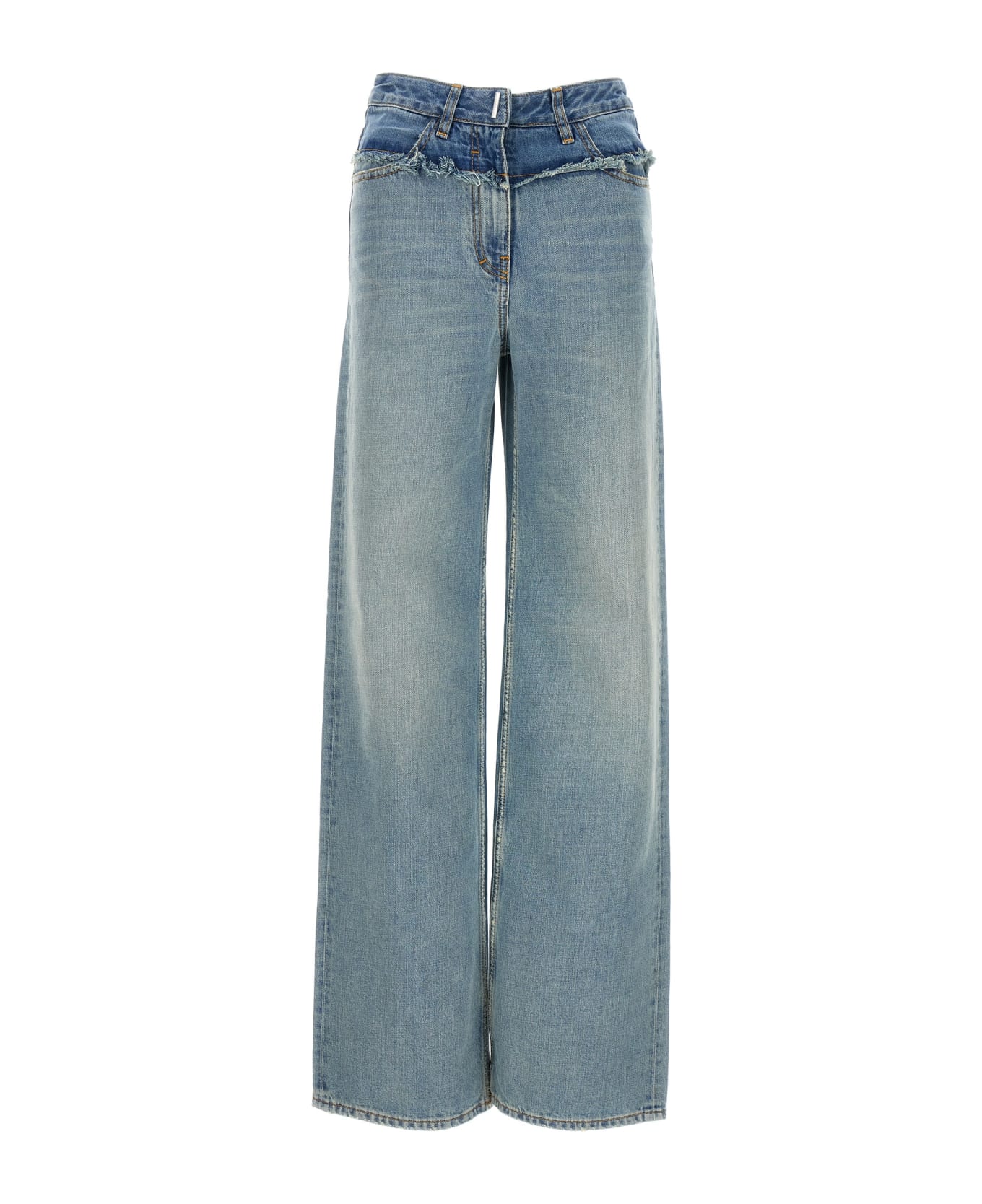 Givenchy Baggy Jeans - Light Blue