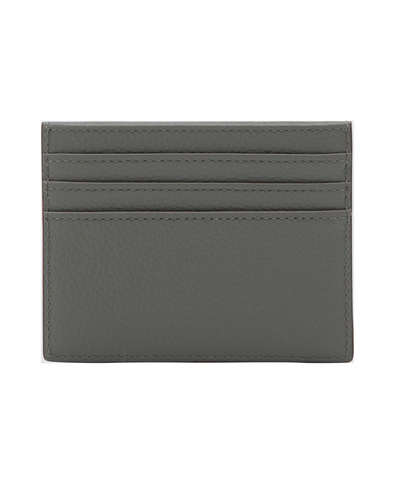 Mulberry Grey Leather Cardholder - CHARACOAL