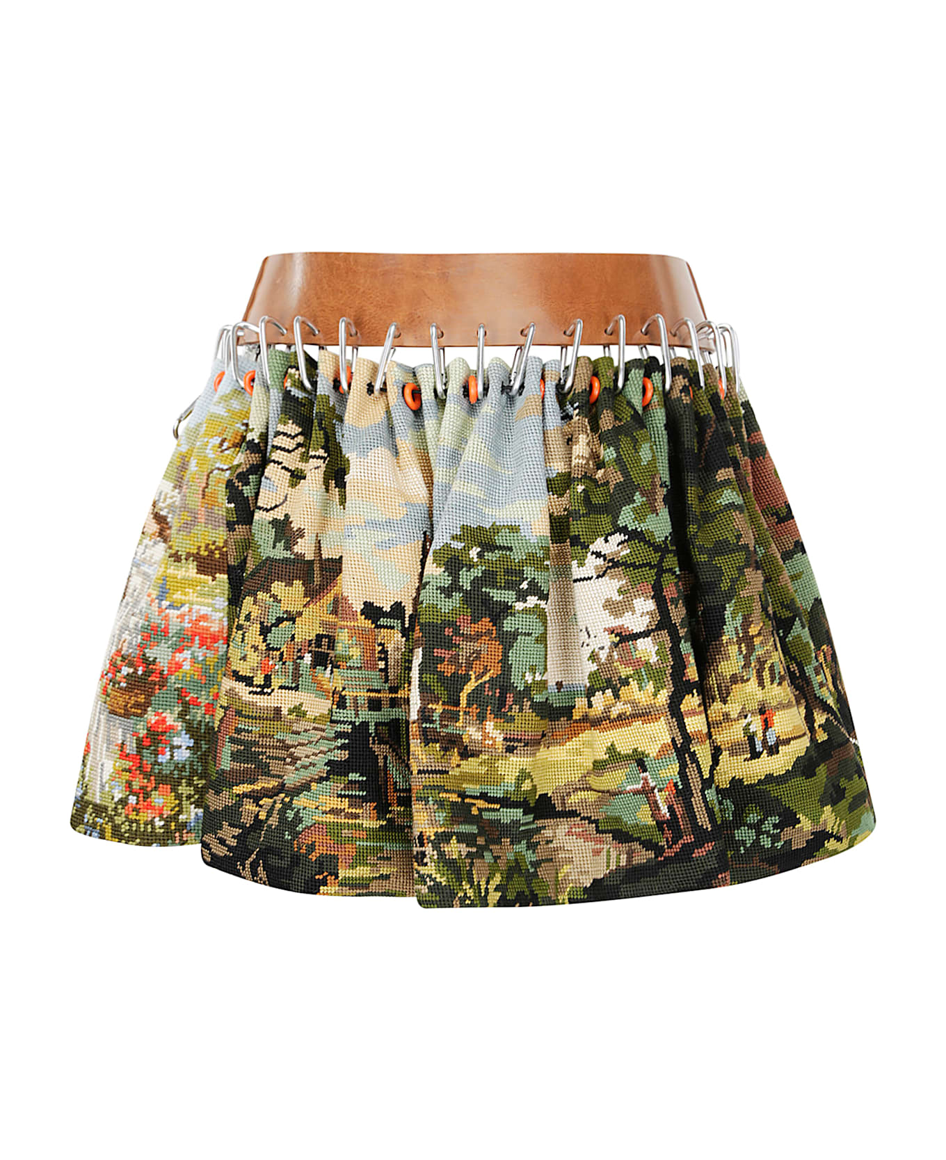 Chopova Lowena Mini Carabiner Skirt - MULTI