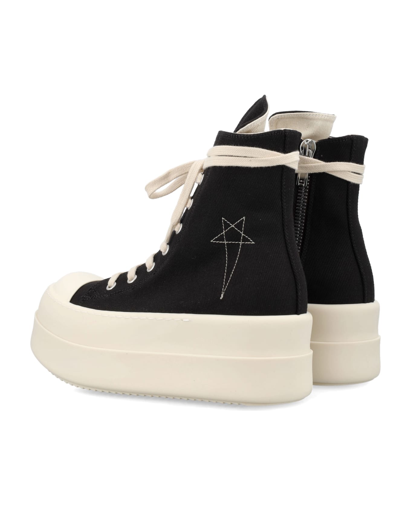 DRKSHDW Double Bumper Sneaks - BLACK