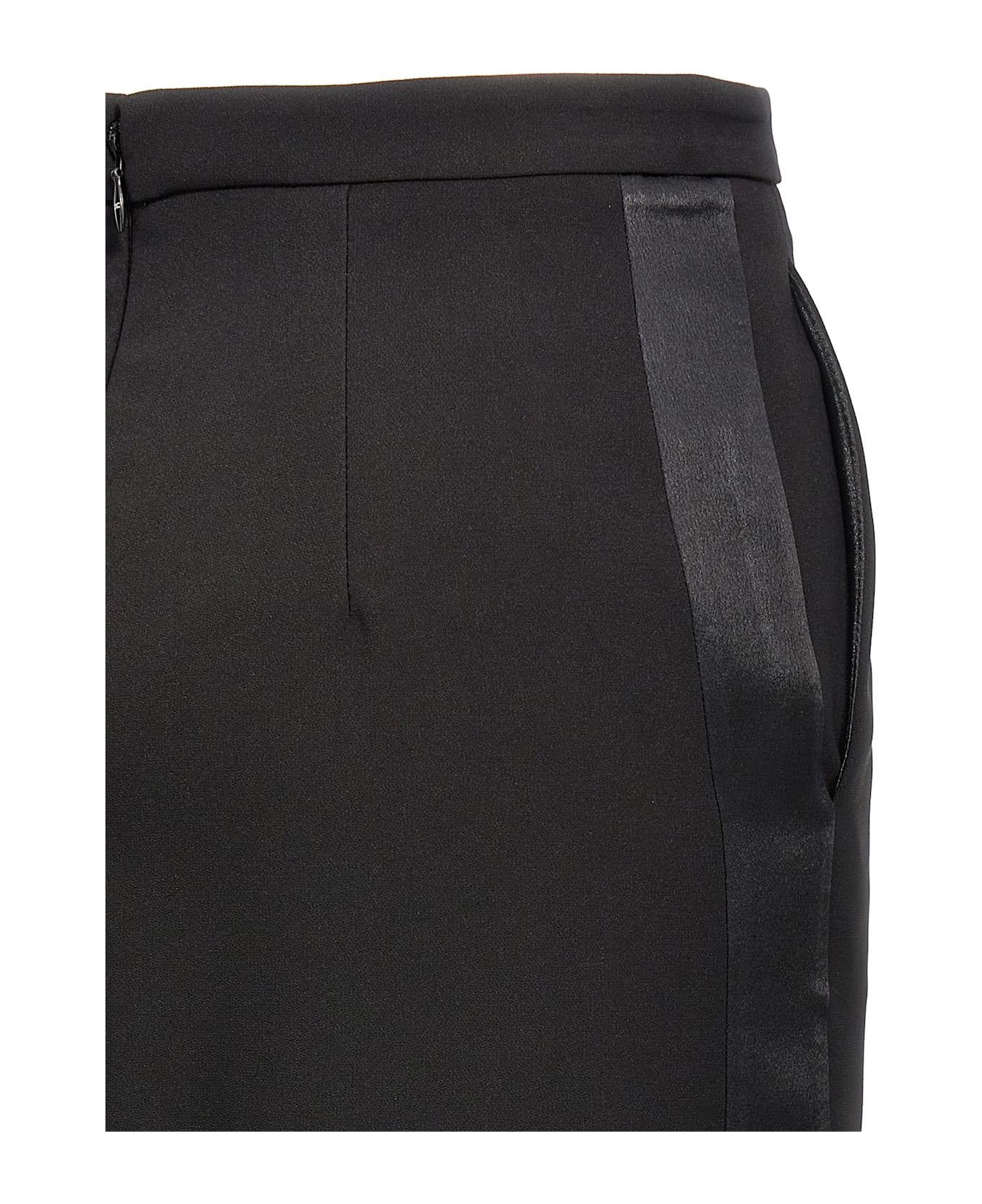 Elisabetta Franchi Longuette Skirt - Black