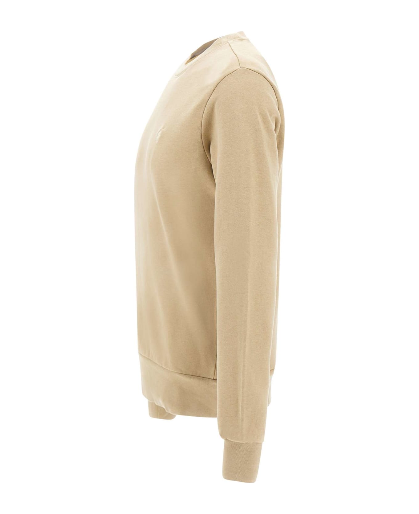 Polo Ralph Lauren "classics" Cotton Sweatshirt - BEIGE