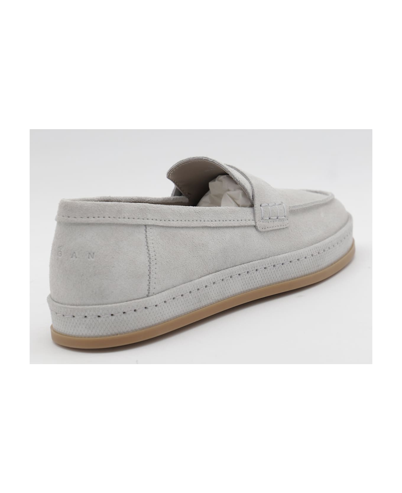 Hogan Grey Loafers