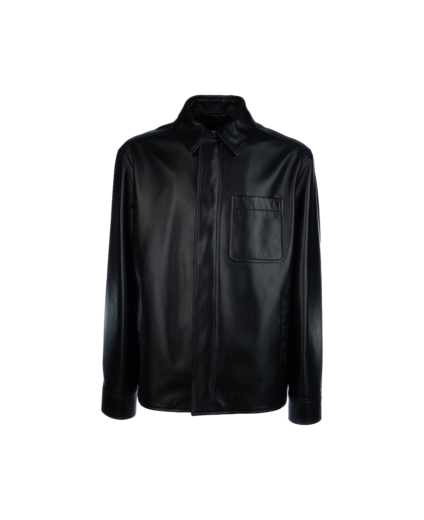 Loewe Giacche In Pelle - BLACK