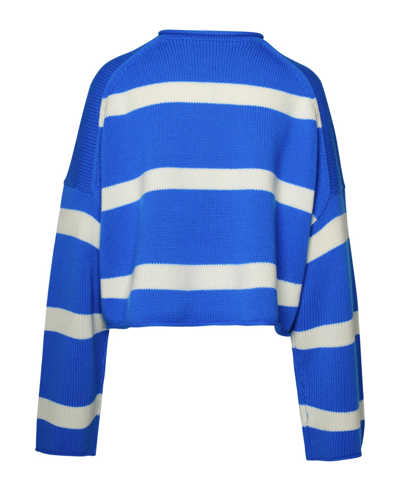 J.W. Anderson Two-tone Wool Blend Sweater - Blue
