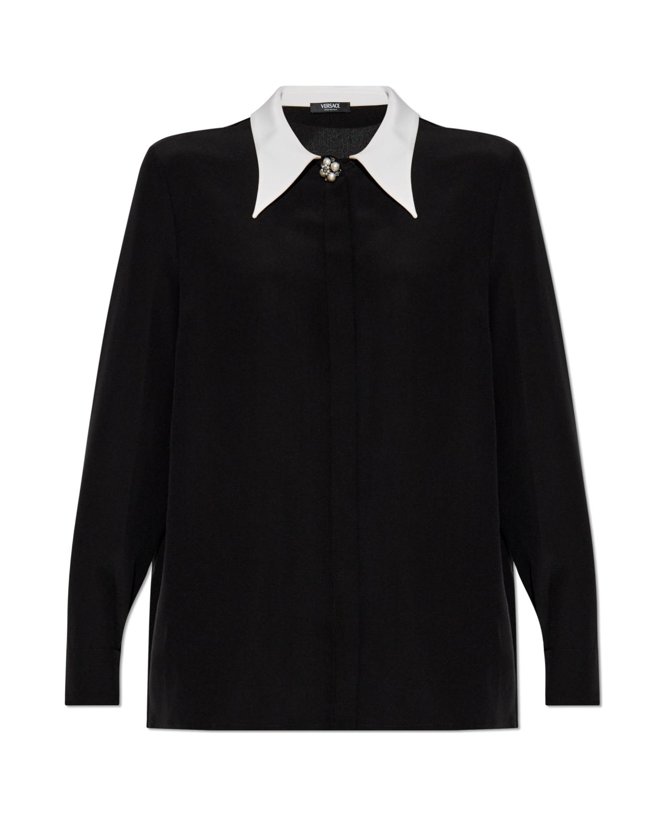 Versace Silk Shirt - BLACK