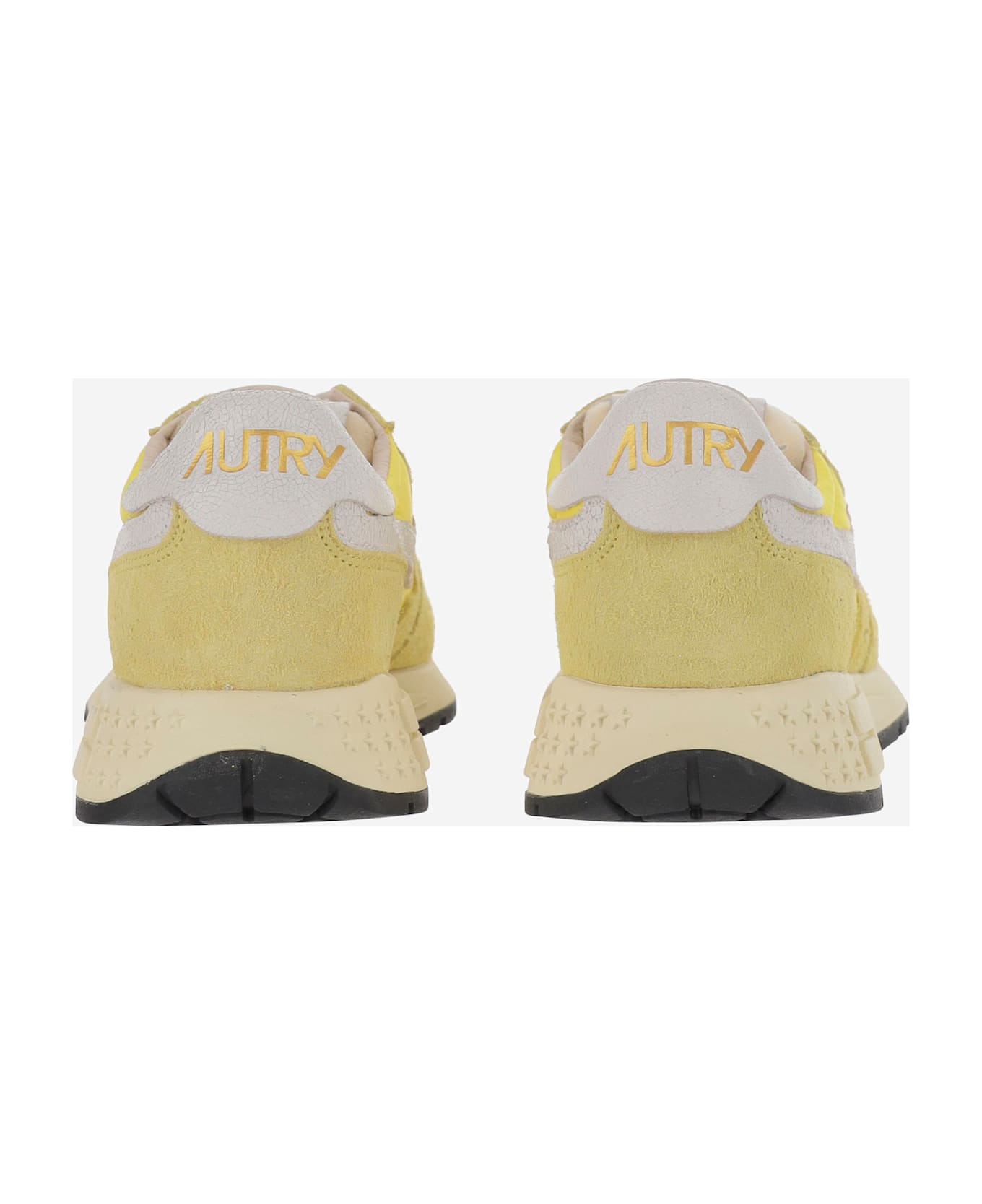 Autry Reelwind Low Woman Sneakers - Yellow