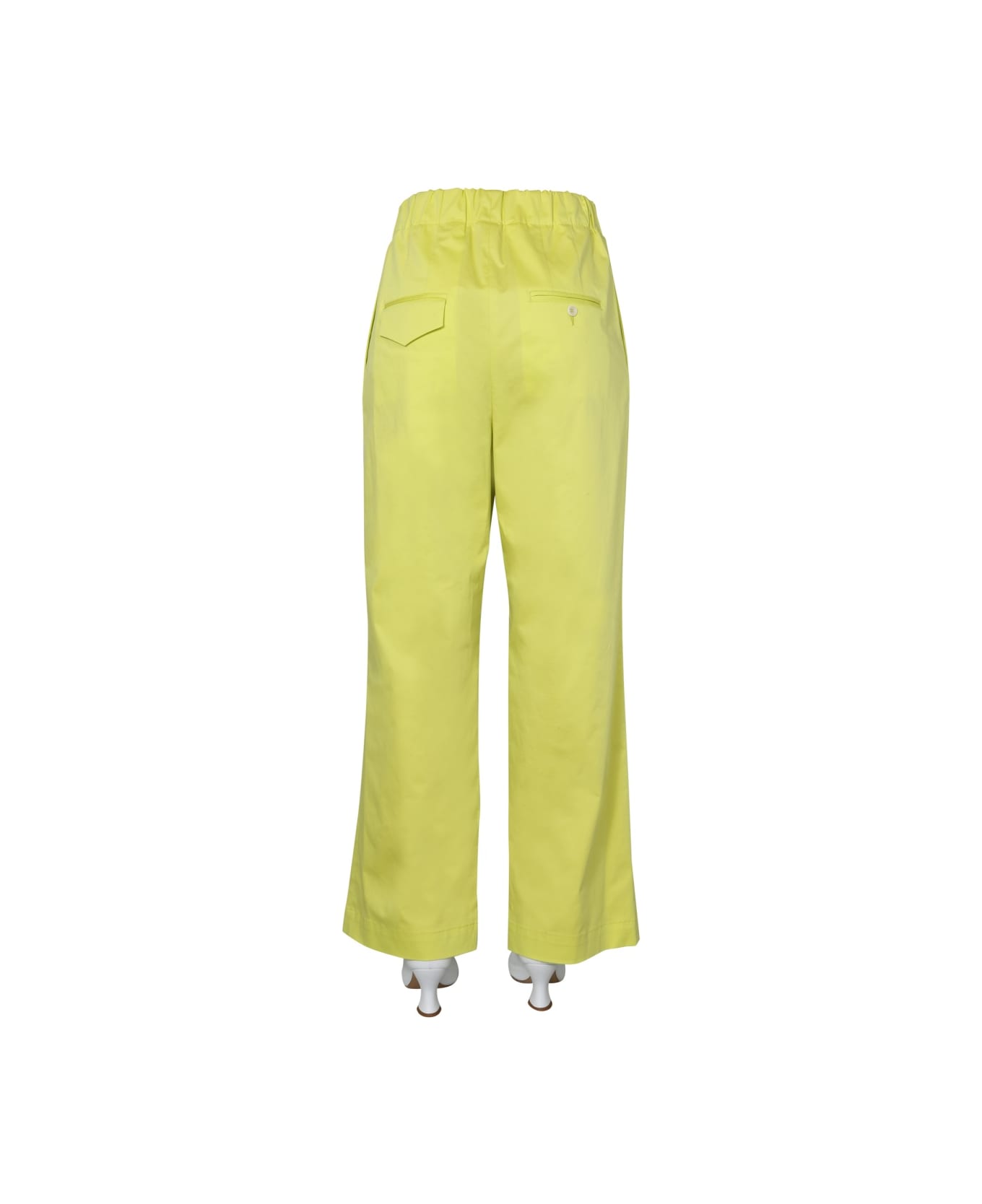 Jejia Wide Trousers - YELLOW ボトムス