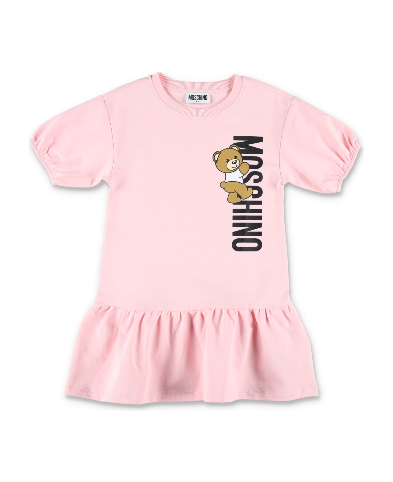 Moschino Dress Logo - PINK