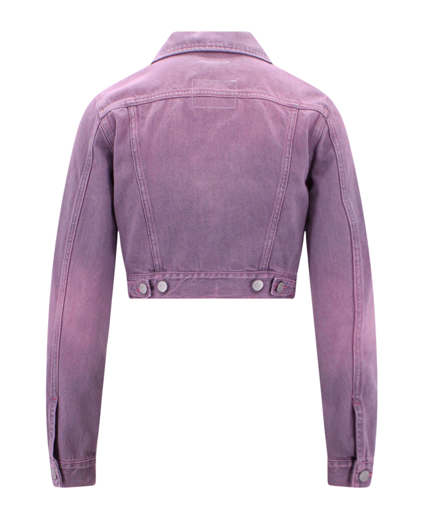 MM6 Maison Margiela Denim Jacket - Purple