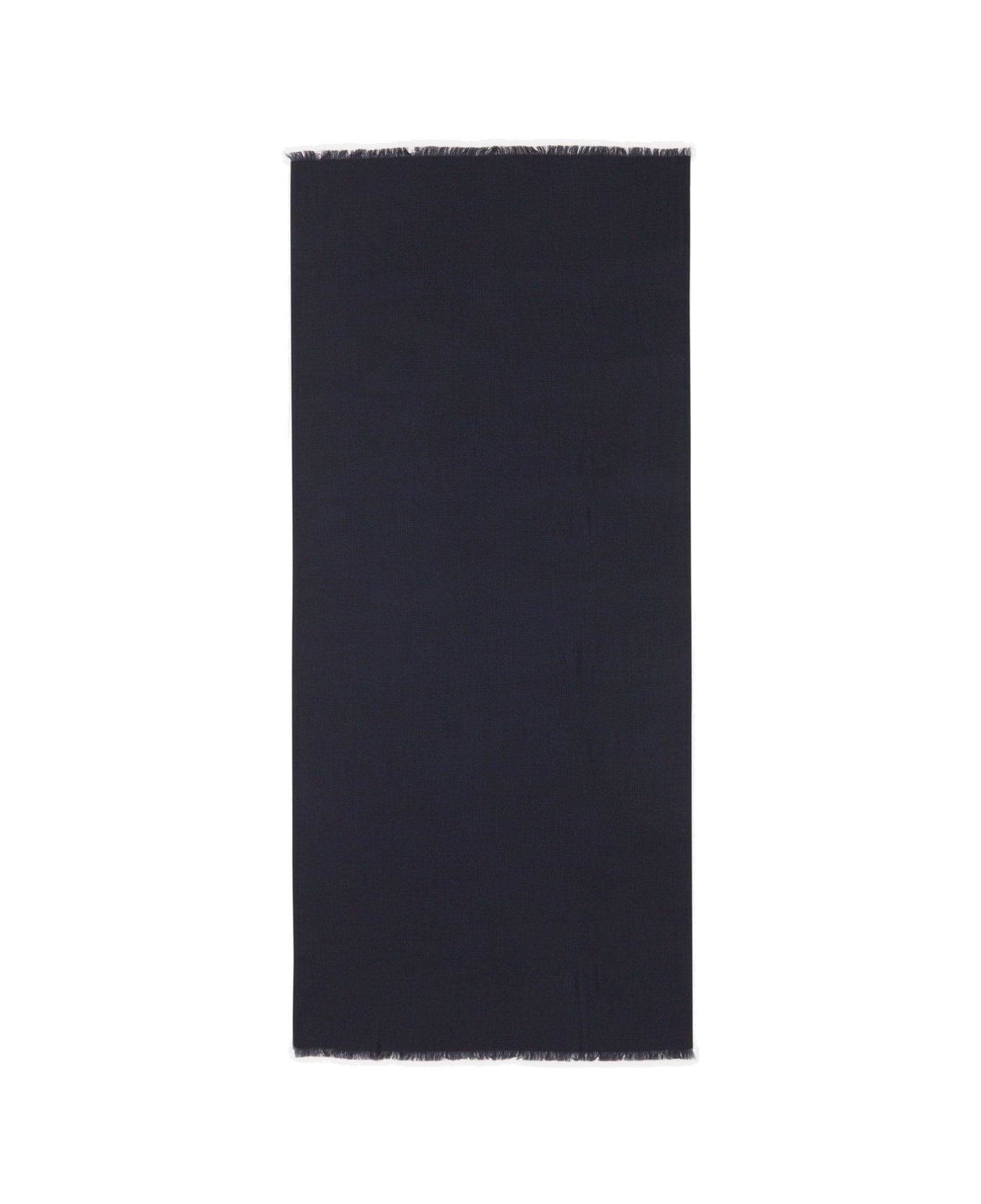 Tom Ford Prince Of Wales Scarf - Black