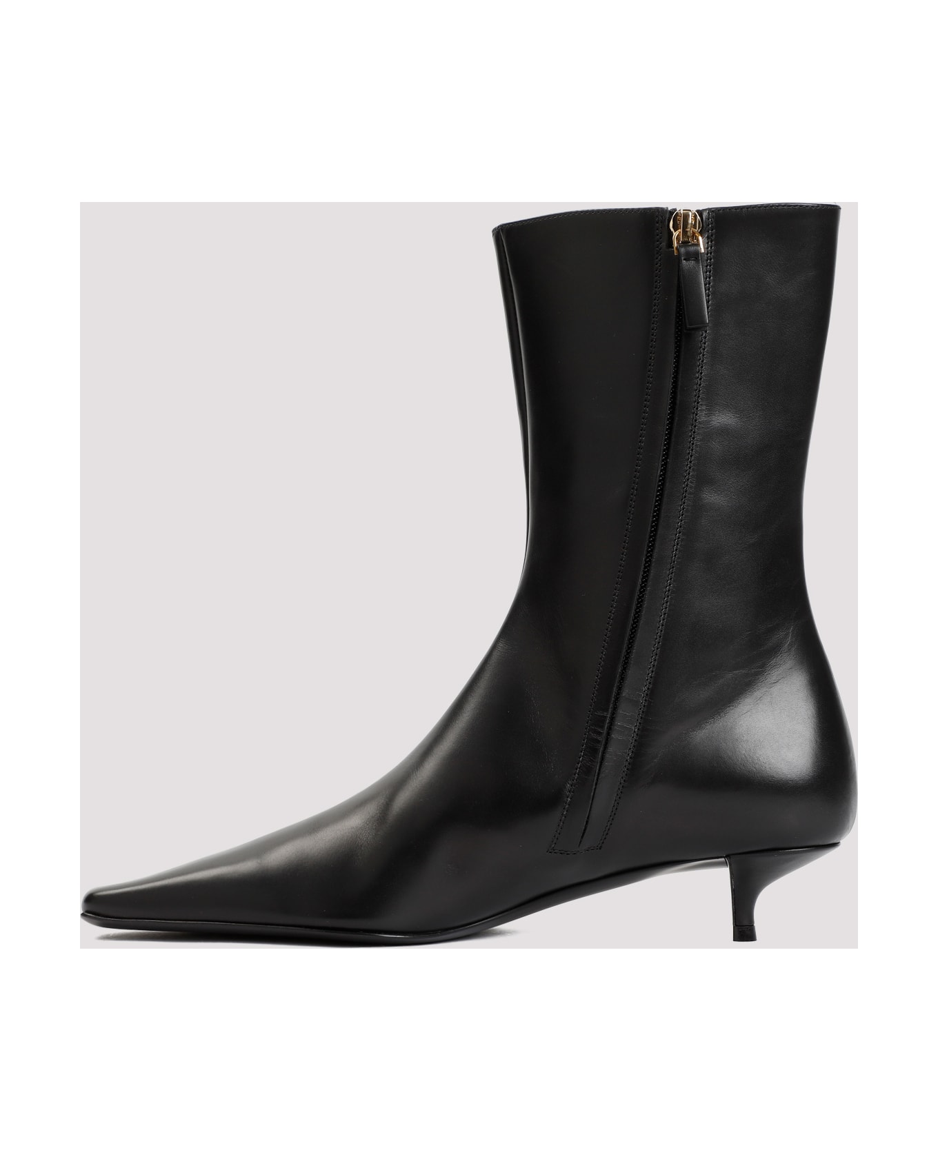 The Row Shrimpton Boots - Blk Black