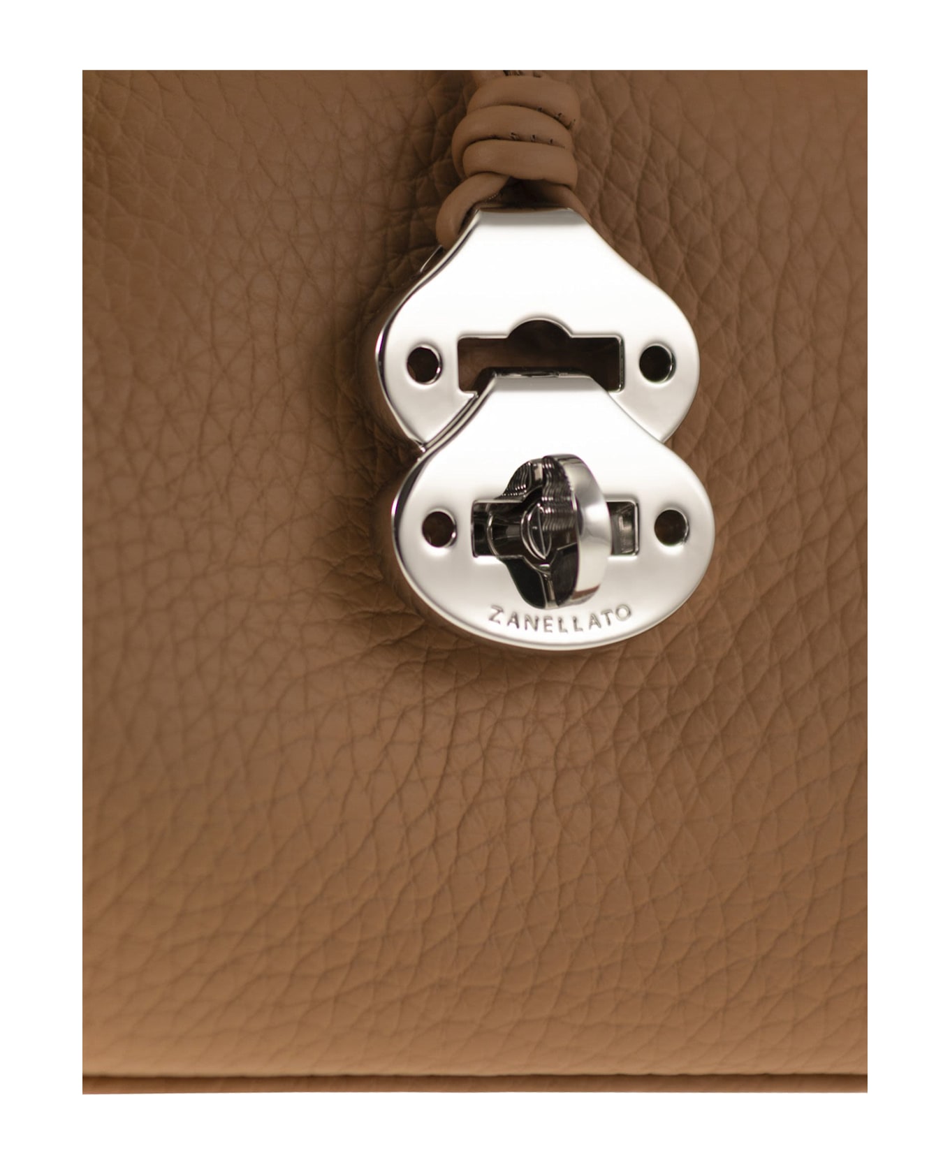 Zanellato Dotta - Grained Leather Bag S - Cognac