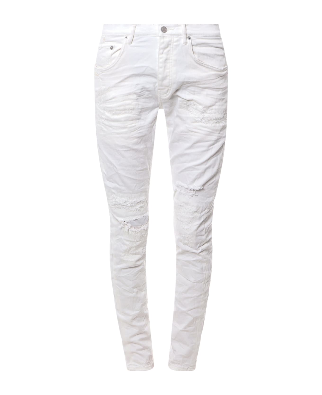 Purple Brand Trouser - WHITE