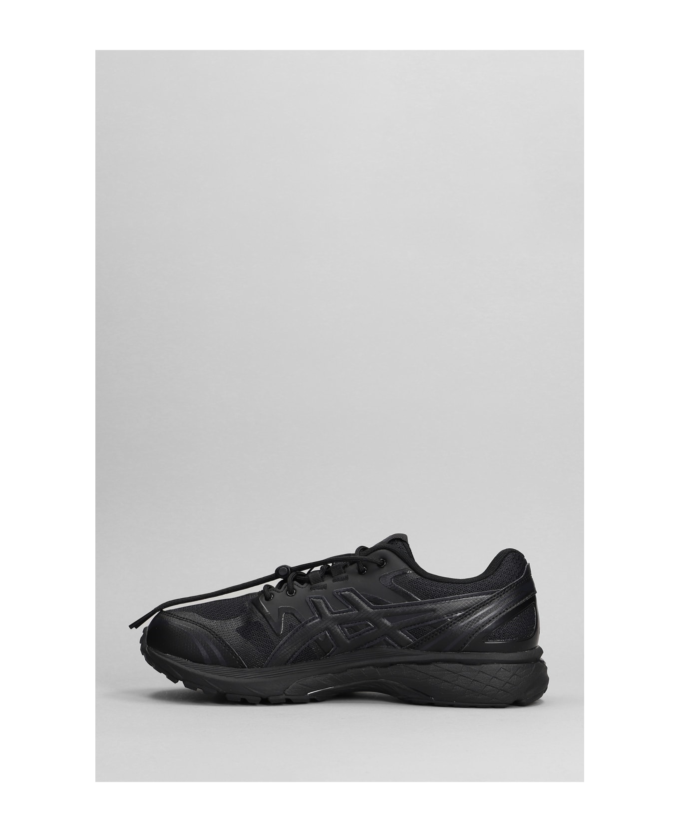Comme des Garçons Shirt Gel-terrain Sneakers In Black Leather And Fabric - black
