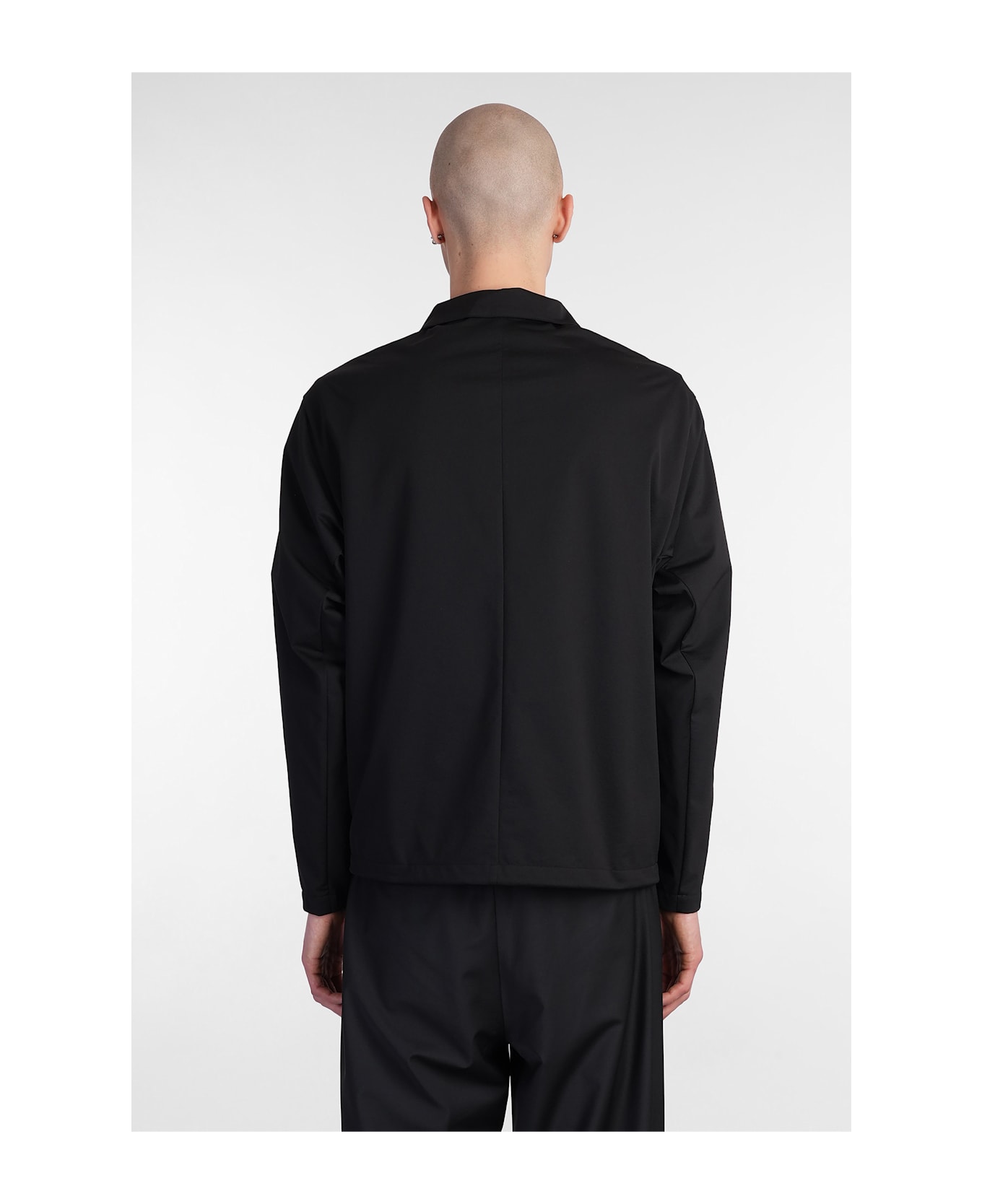 Attachment Casual Jacket In Black Polyester - black