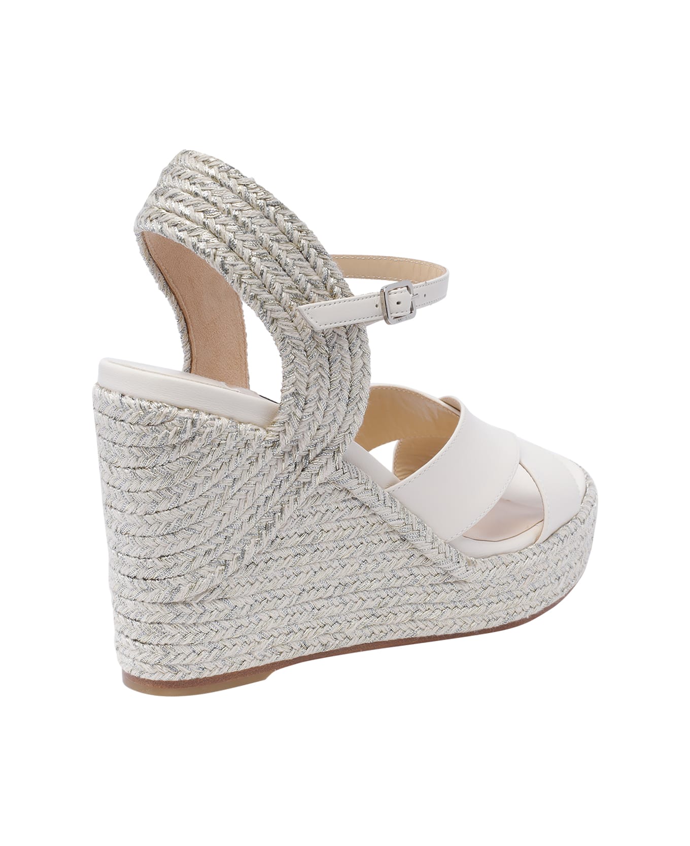 Jimmy Choo Dellena 100 Wedge - White