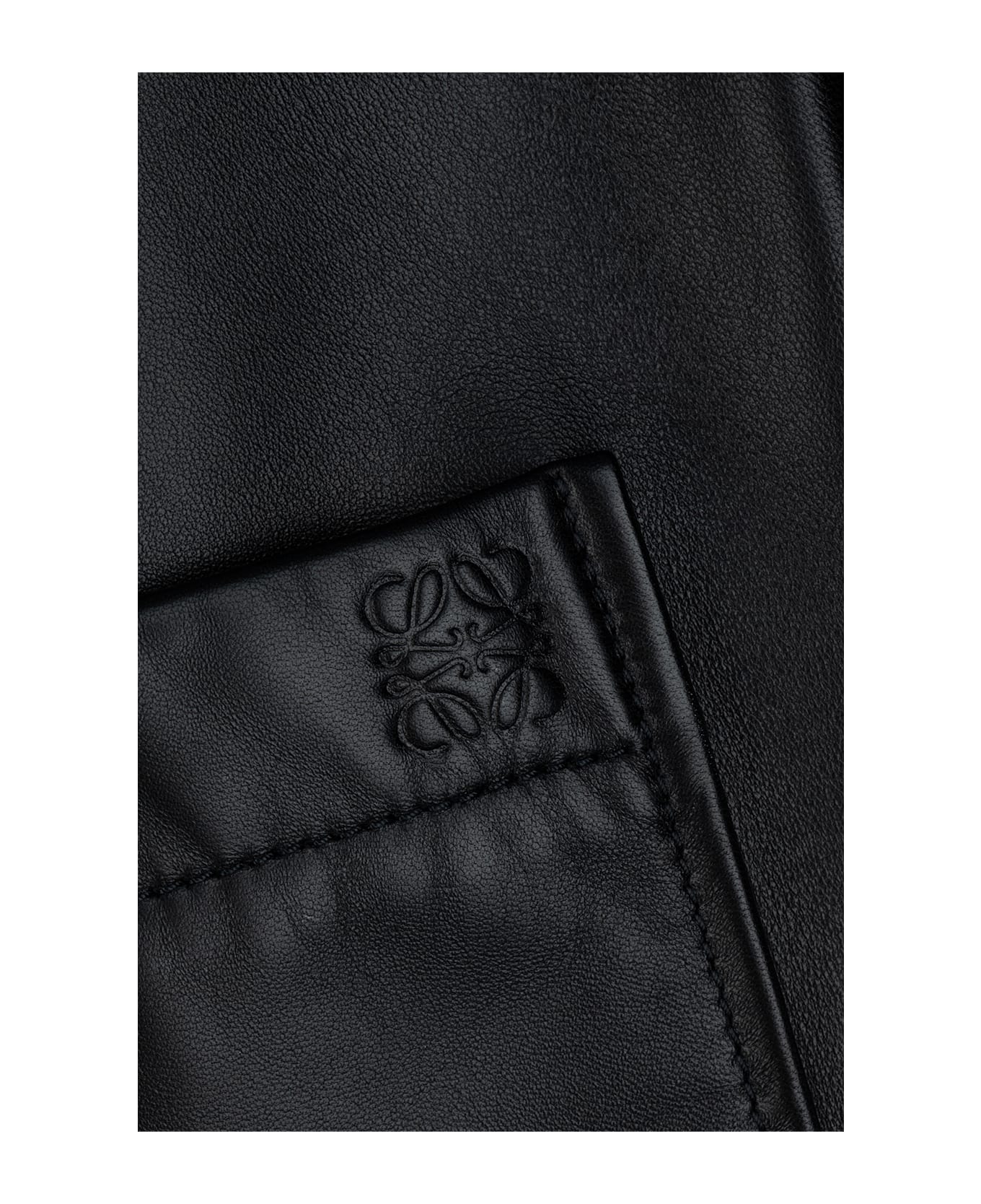 Loewe Giacche In Pelle - BLACK