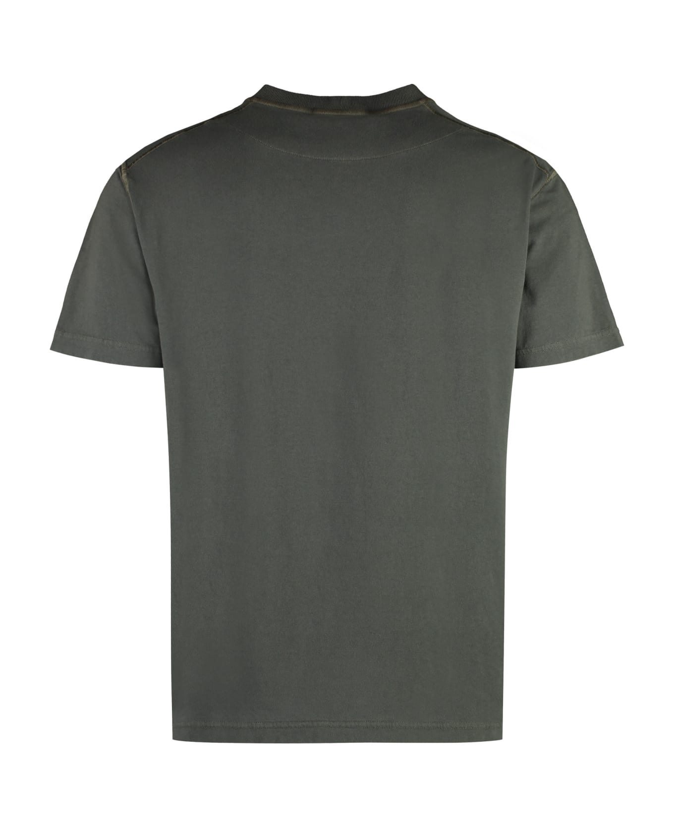Stone Island Cotton Crew-neck T-shirt - green